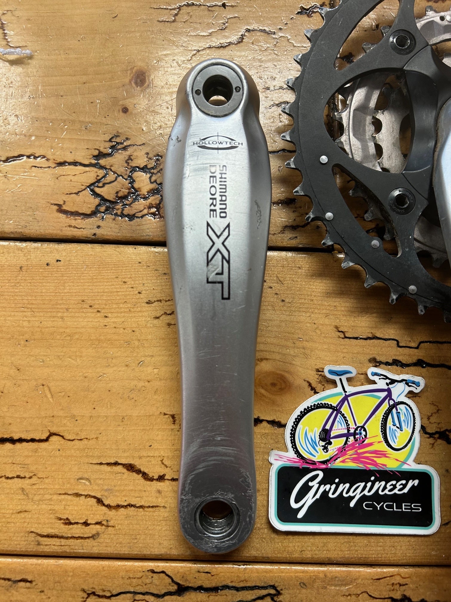 Shimano Deore XT FC-M752 44/32/22 175mm Crankset – Gringineer Cycles