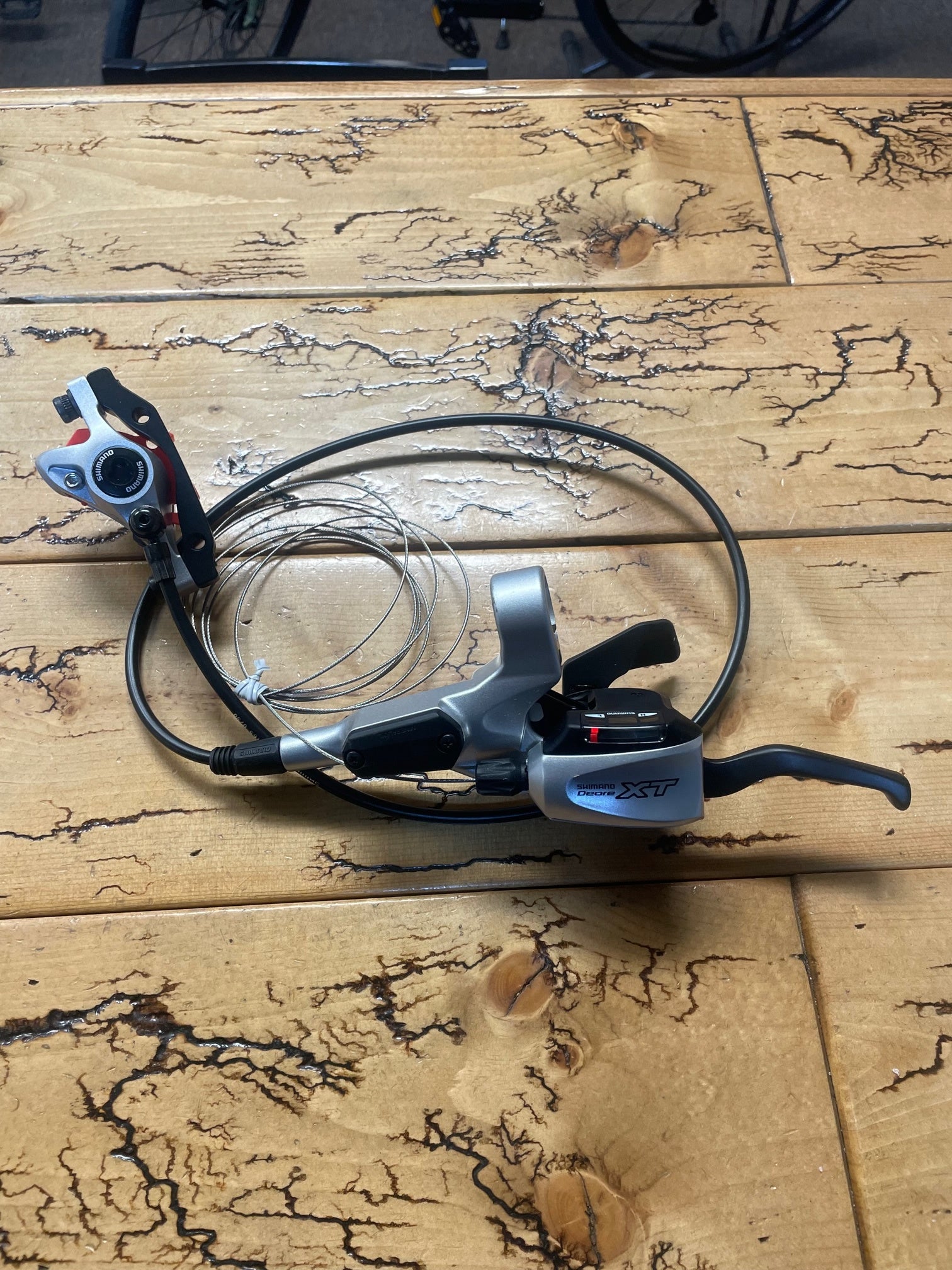 Shimano Deore XT ST-M765 Left Shifter Hydraulic Brake Combo And