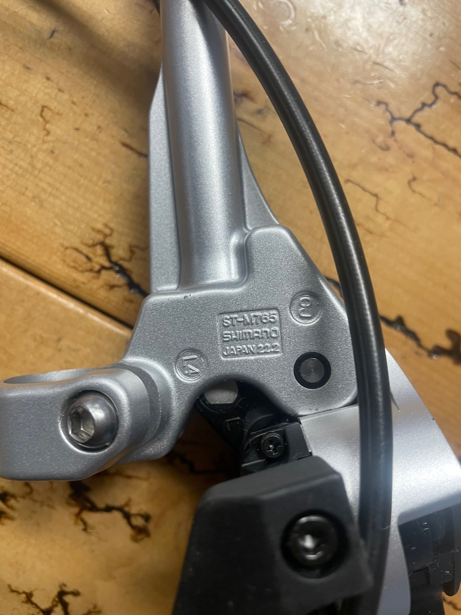 Shimano Deore XT ST-M765 Left Shifter Hydraulic Brake Combo And
