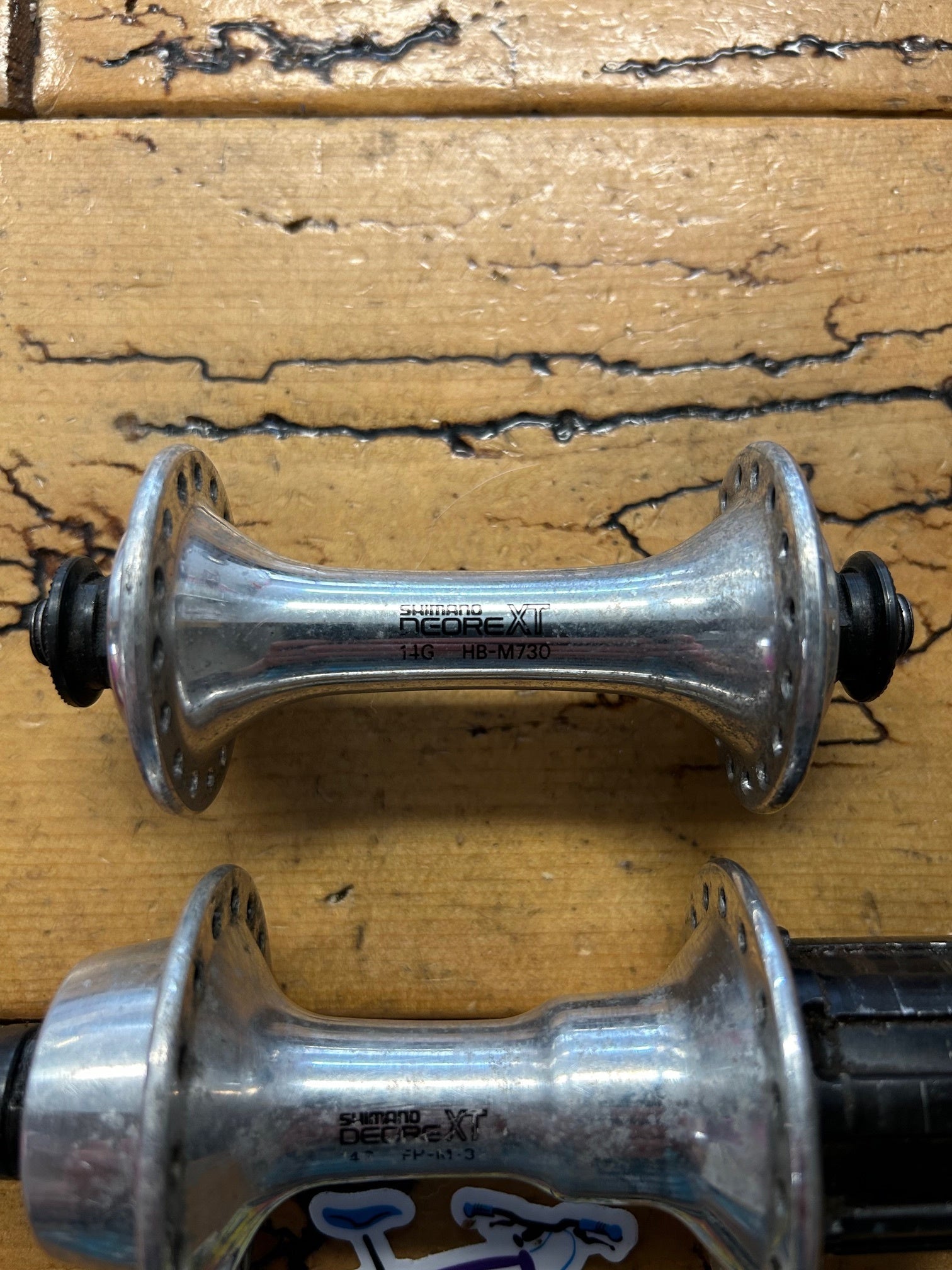 Shimano Deore XT M730 32 Hole 100/135mm Hub Set – Gringineer Cycles