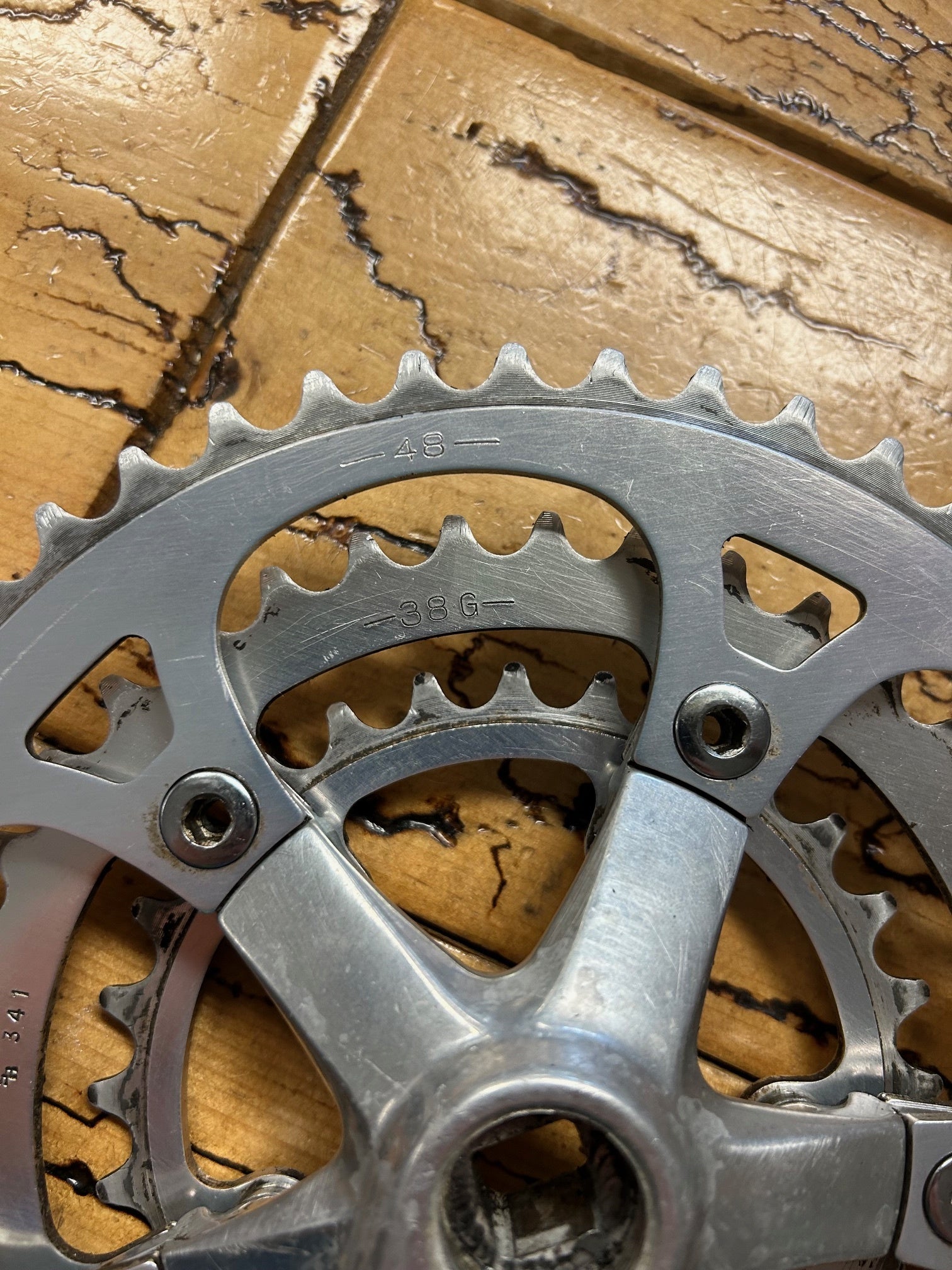 Sakae SA 48/38/28 175mm Crankset – Gringineer Cycles