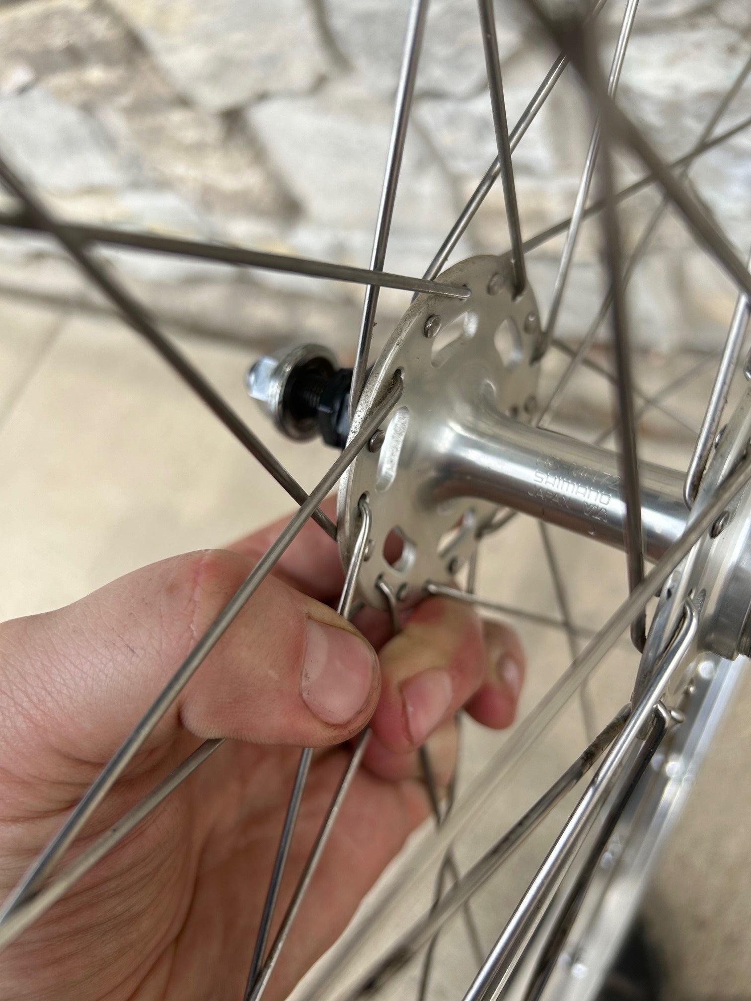 Araya 7X Shimano Deore XT M700 HB-MN72 26