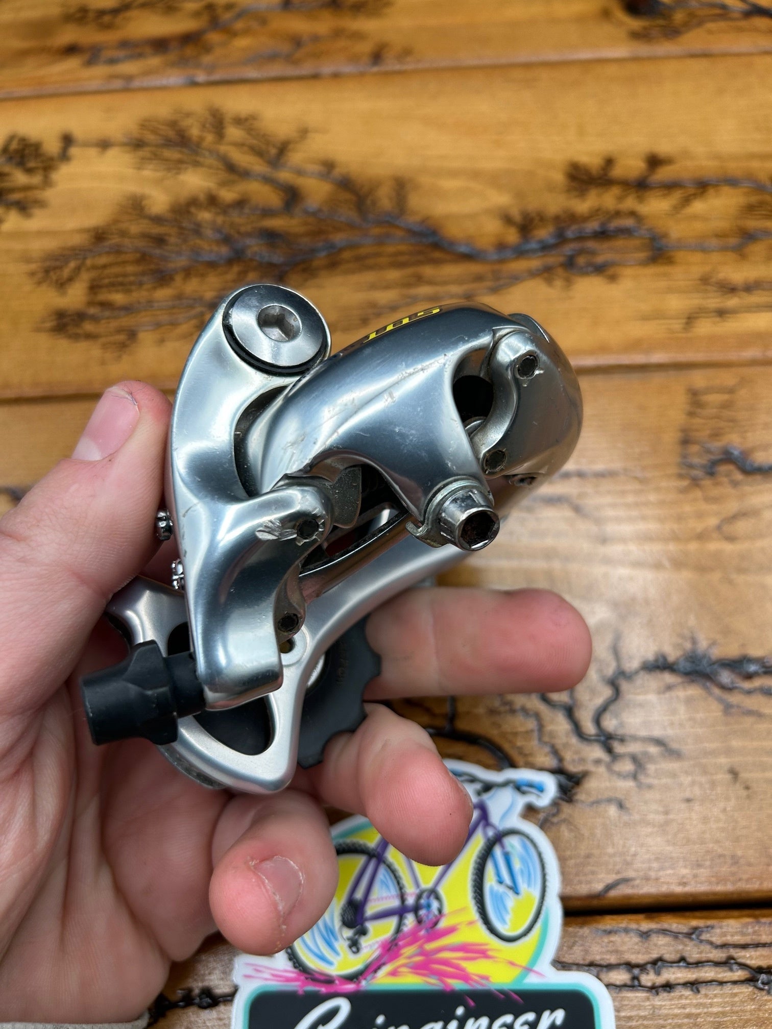 SHIMANO 105 RD-5500 リアディレイラー Shimano 105 Rd-5500 Short Cage Rear Derailleur – Gringineer Cycles
