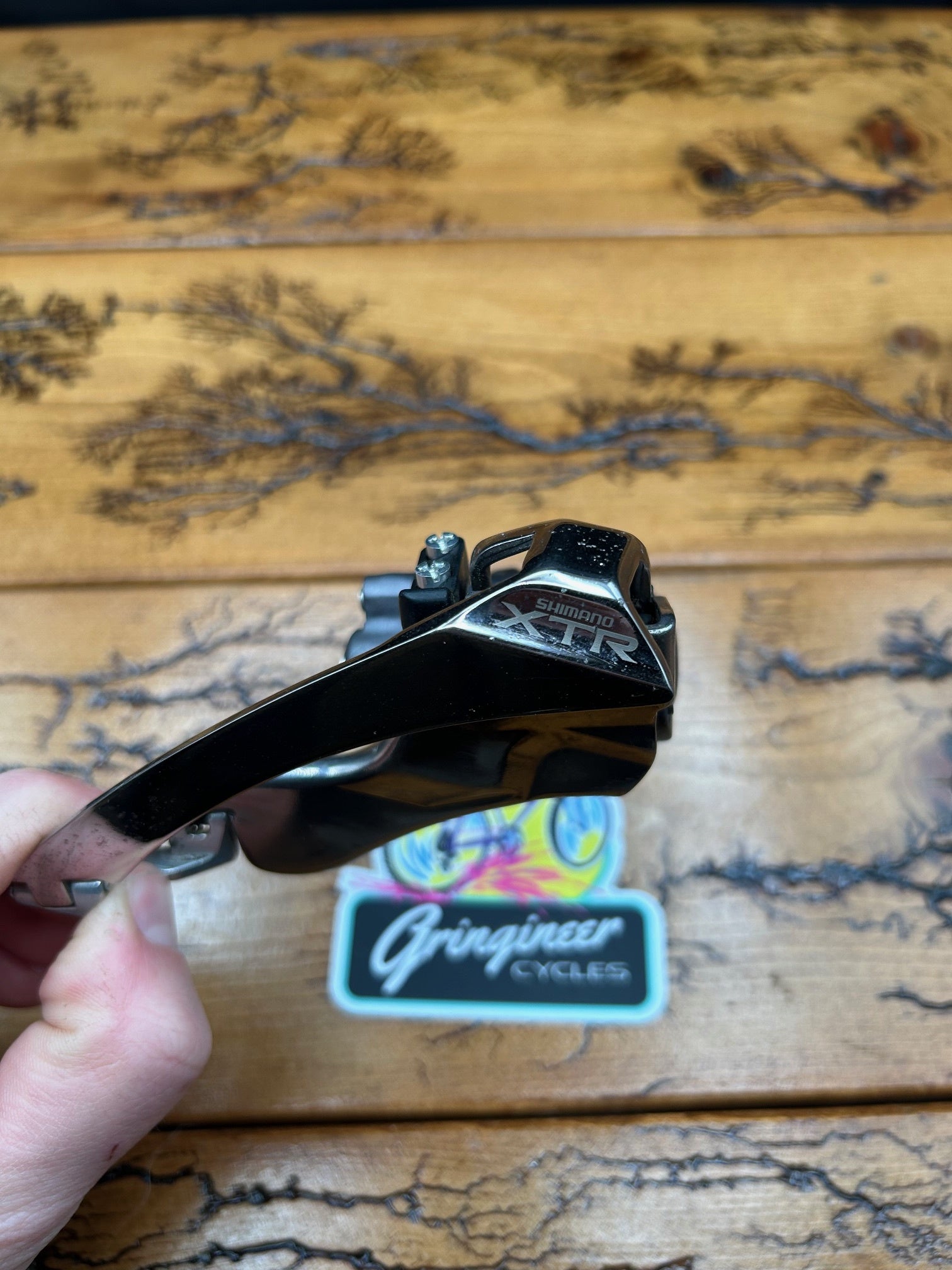 Shimano XTR FD-M950 34.9mm Top Pull Front Derailleur – Gringineer Shimano XTR FD-M950 34.9mm Top Pull Front Derailleur – Gringineer