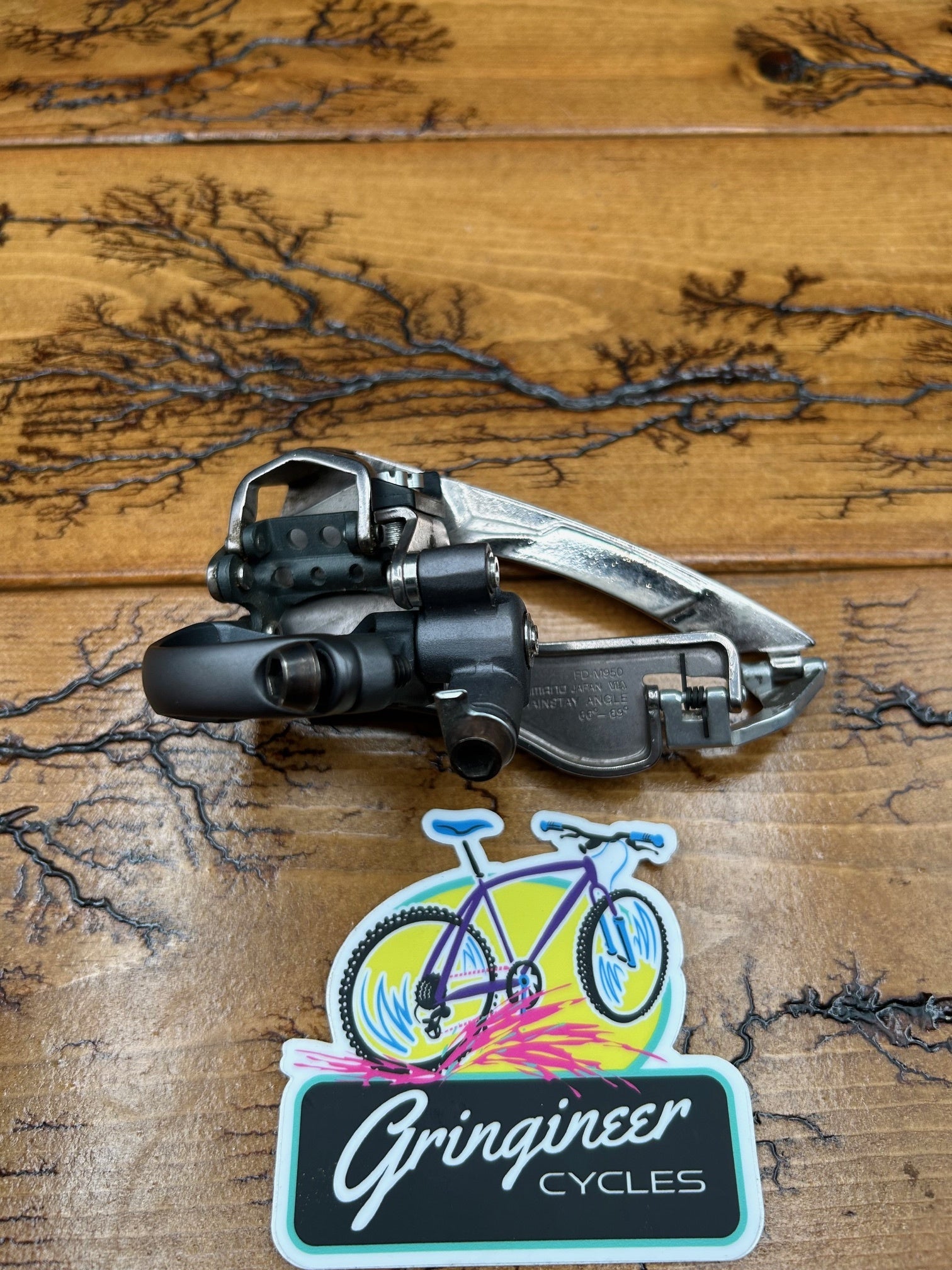 Shimano XTR FD-M950 34.9mm Top Pull Front Derailleur – Gringineer