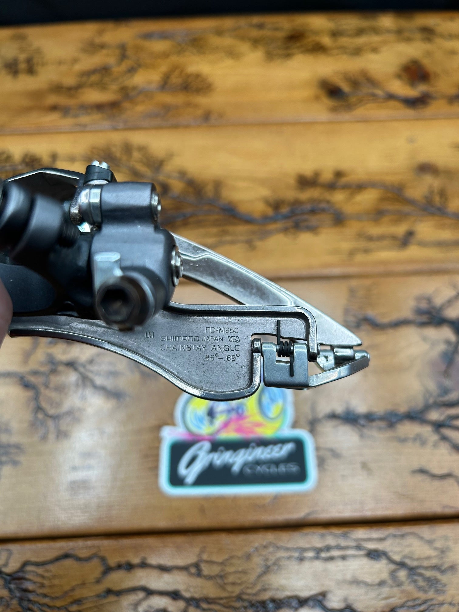 プ*読様 shimano rd-m950 fdおまけ Shimano XTR FD-M950 34.9mm Top Pull Front Derailleur – Gringineer
