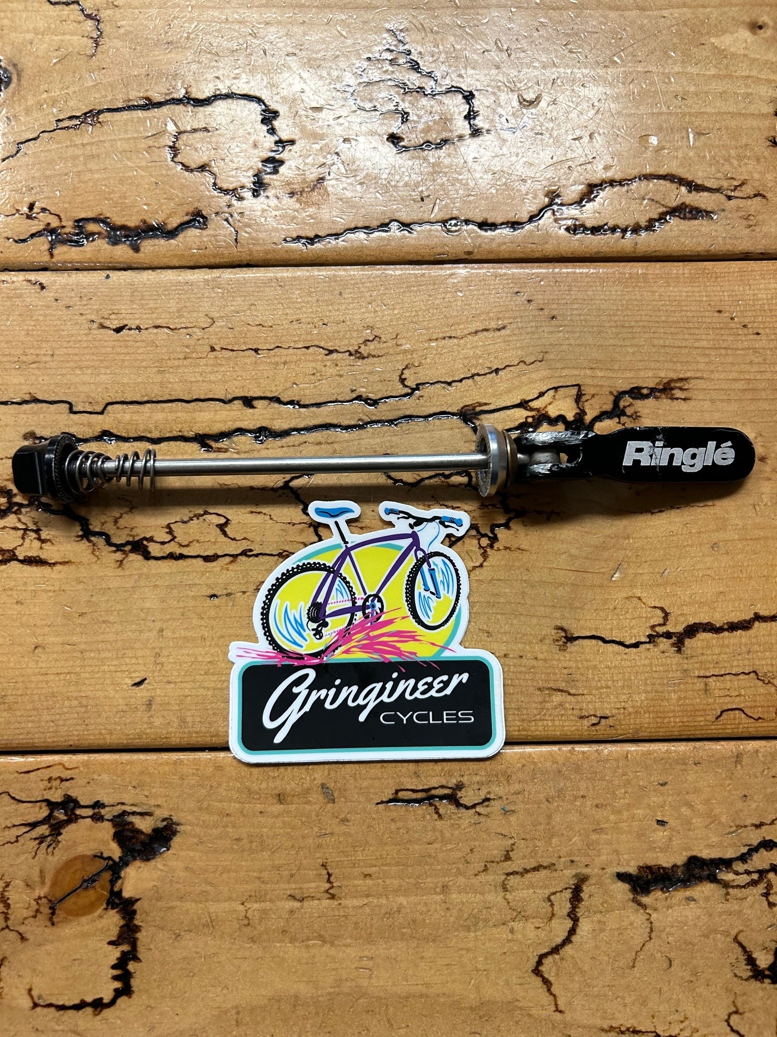 Ringle Black Front Quick Release Skewer – Gringineer Cycles
