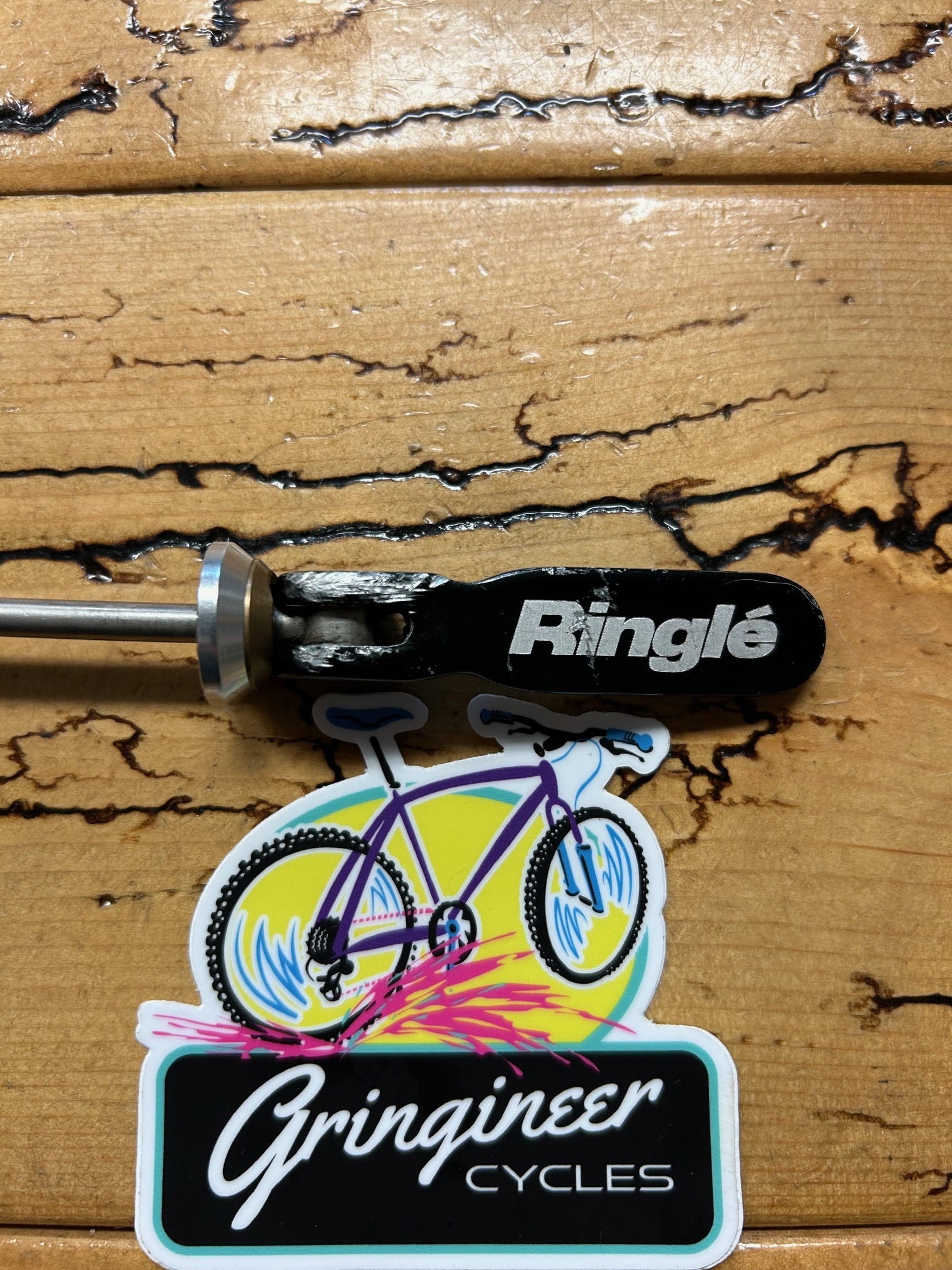 Ringle Black Front Quick Release Skewer – Gringineer Cycles