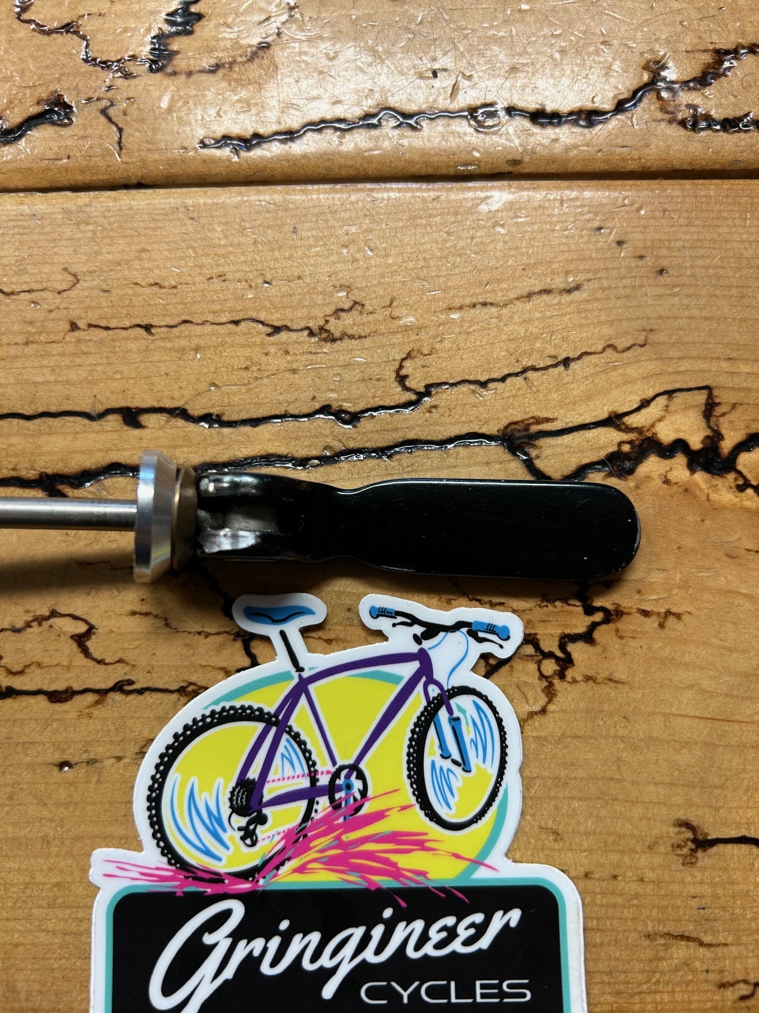 Ringle Black Front Quick Release Skewer – Gringineer Cycles