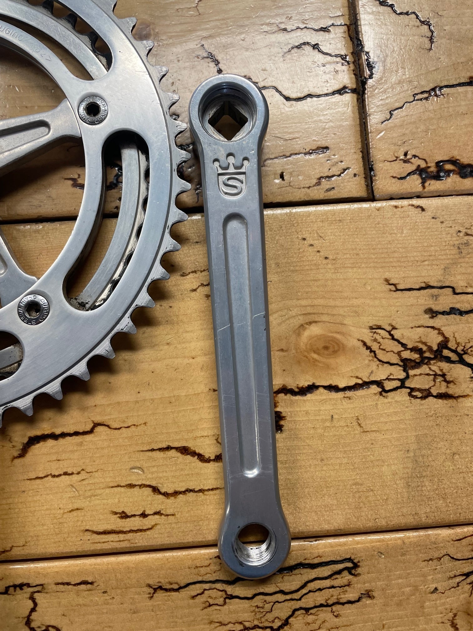 Sugino Mighty 52/45 165mm Crankset – Gringineer Cycles