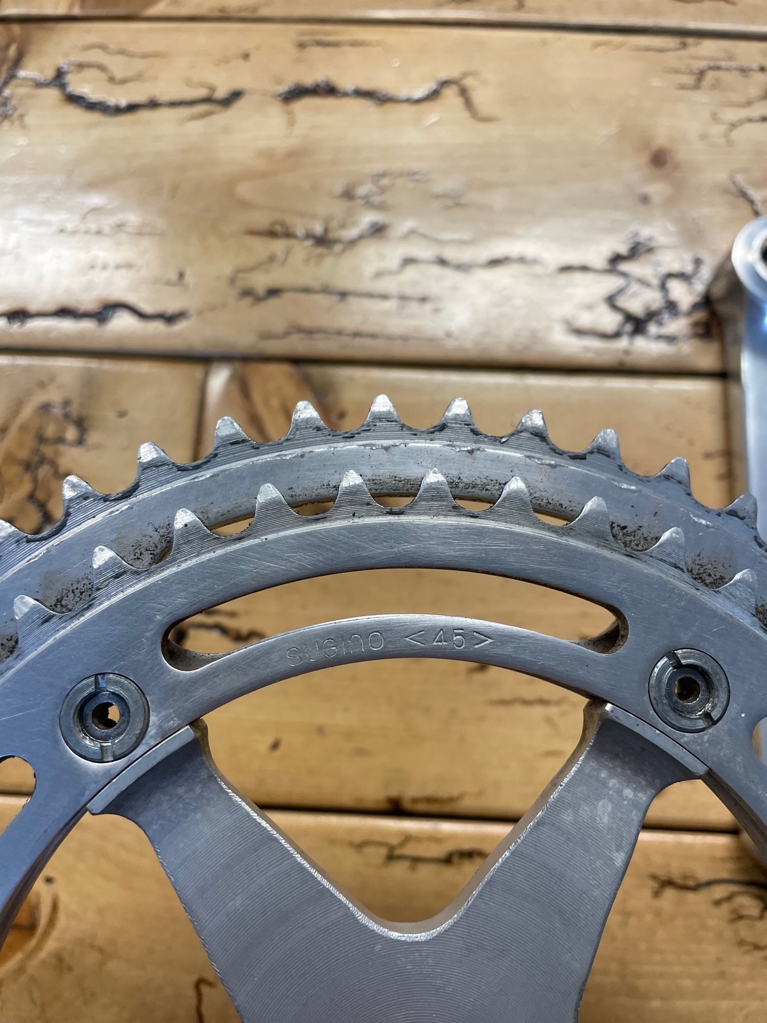 Sugino Mighty 52/45 165mm Crankset – Gringineer Cycles
