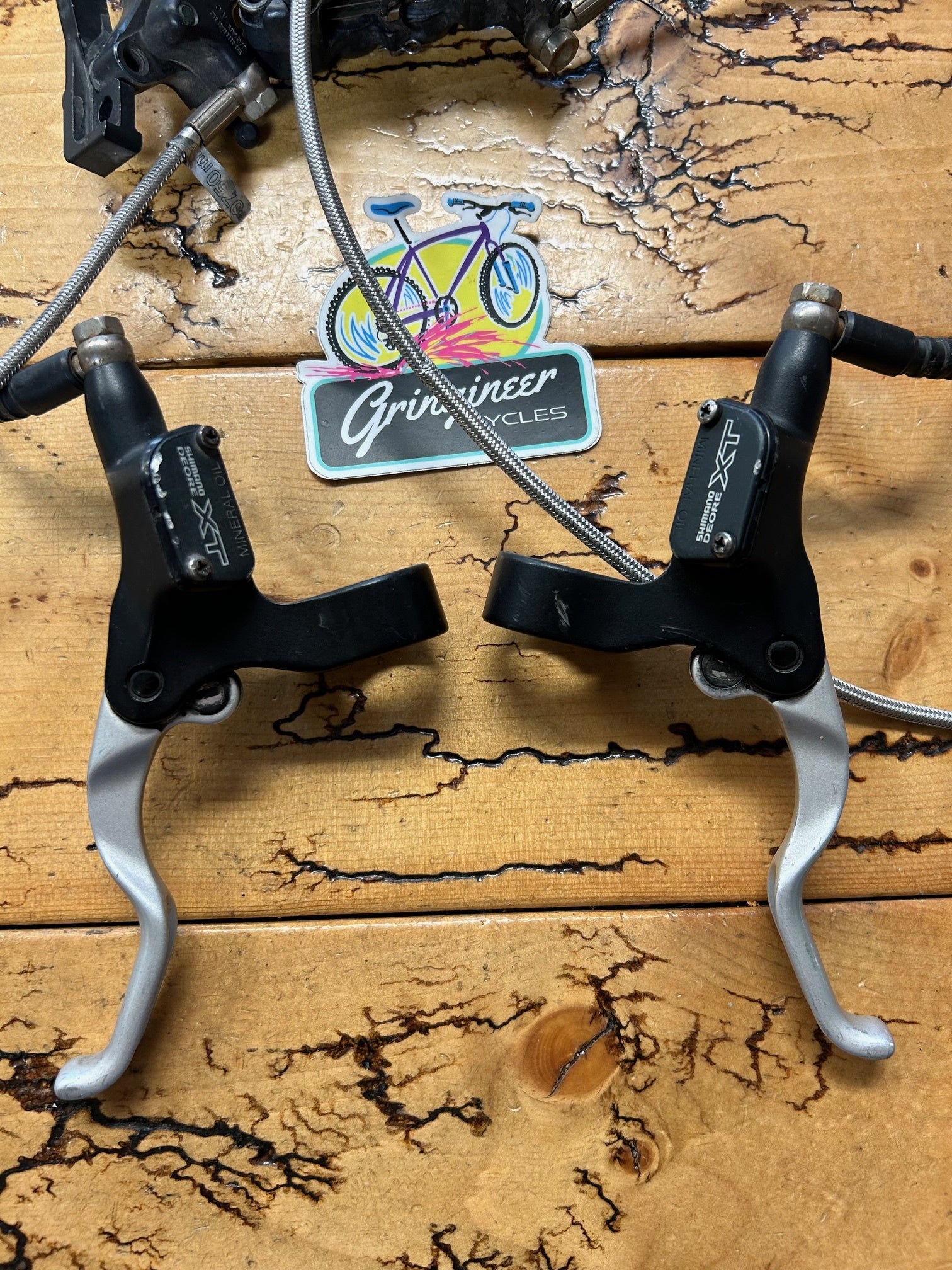 Shimano Deore M755 Hydraulic Disc Brake Set – Gringineer Cycles