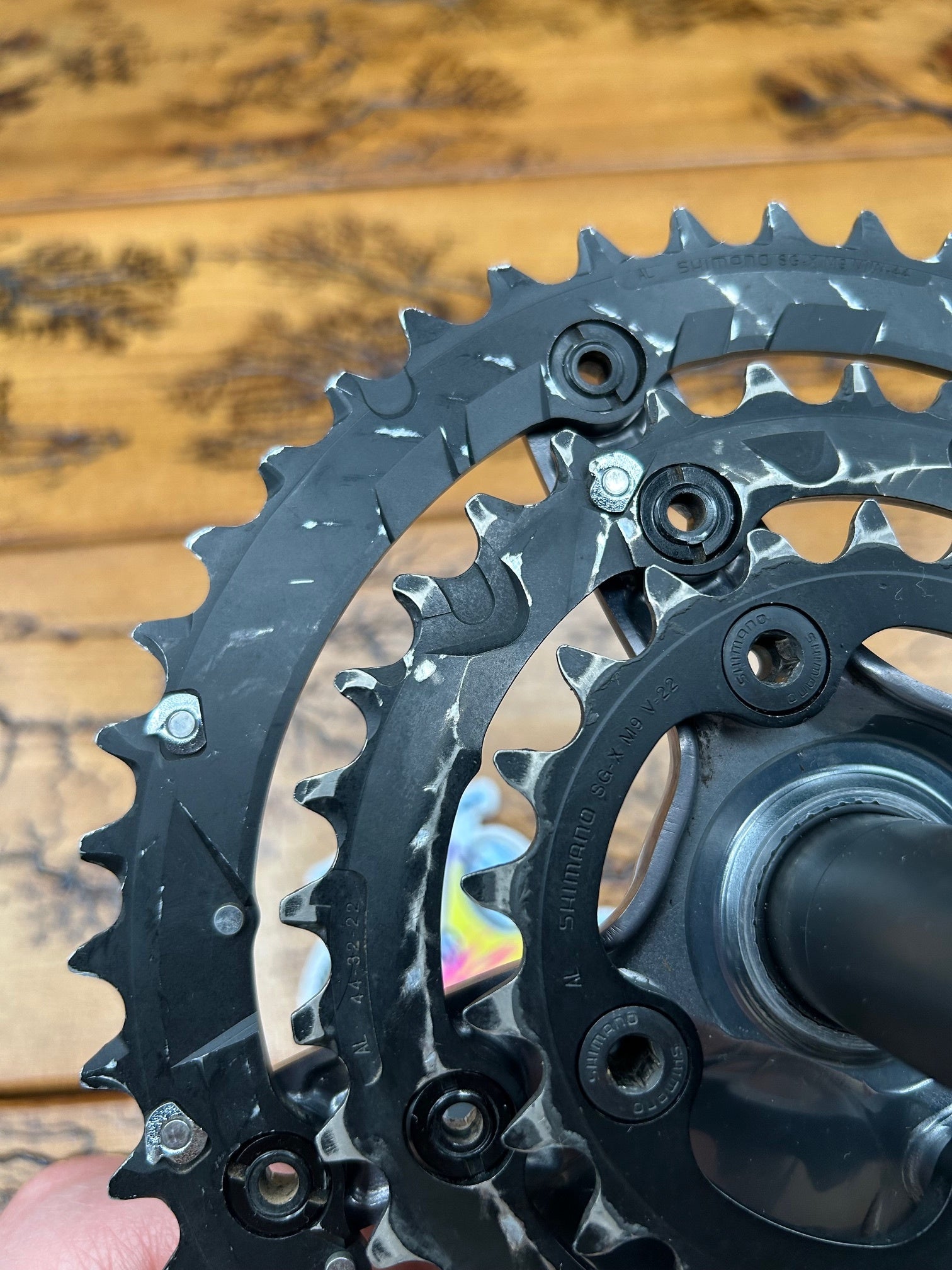 Shimano XTR FC-M960 44/32/22 175mm Crankset – Gringineer Cycles