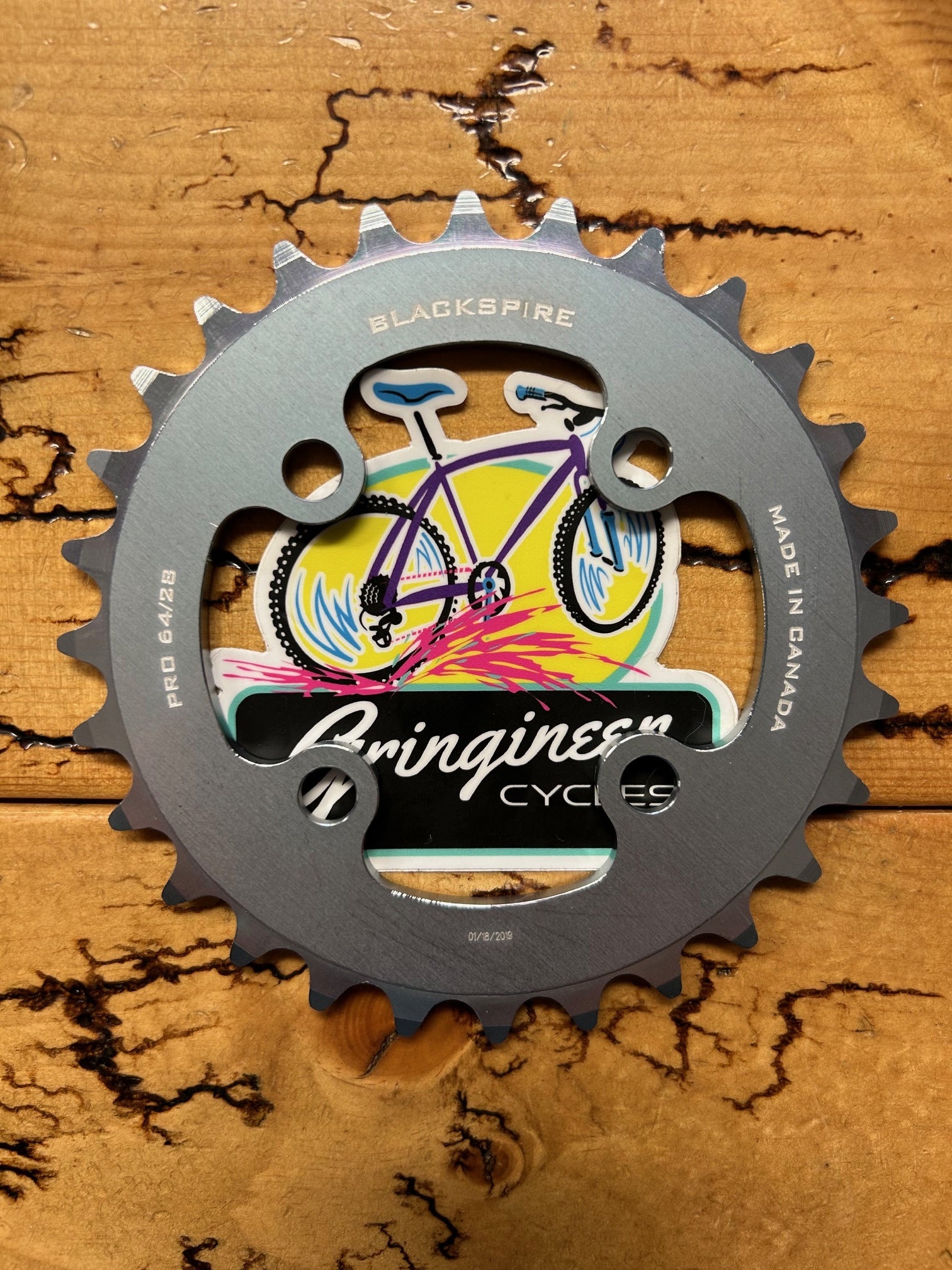 Blackspire Pro 28 Tooth 64 BCD Chainring NOS – Gringineer Cycles