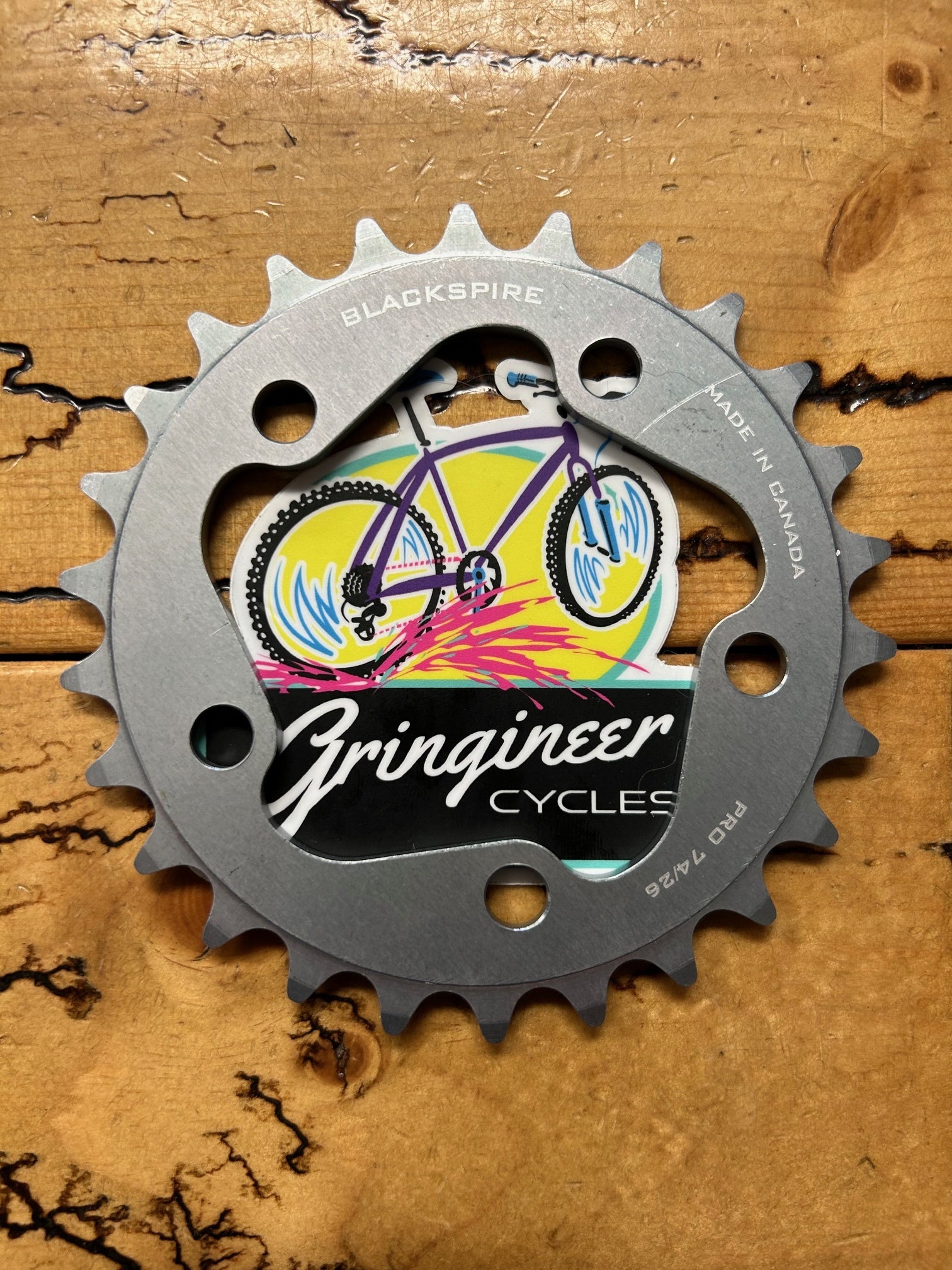 Blackspire Pro 26 Tooth 74 BCD Chainring NOS – Gringineer Cycles