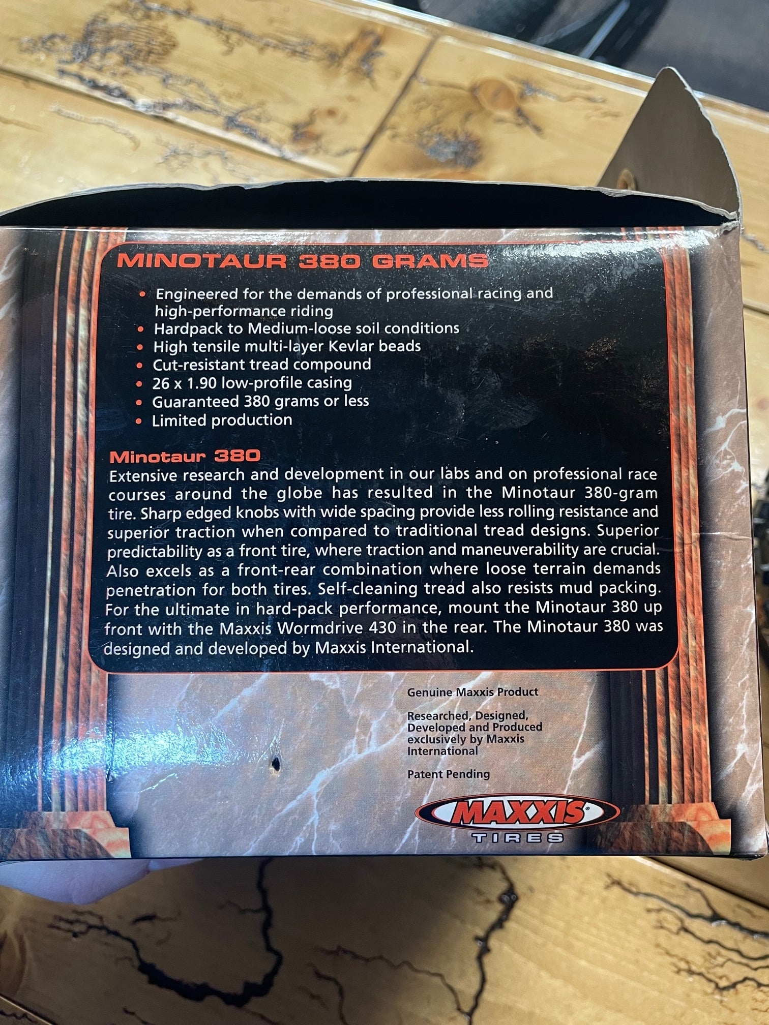 Maxxis Minotaur 380 26x1.9 Tire NOS – Gringineer Cycles