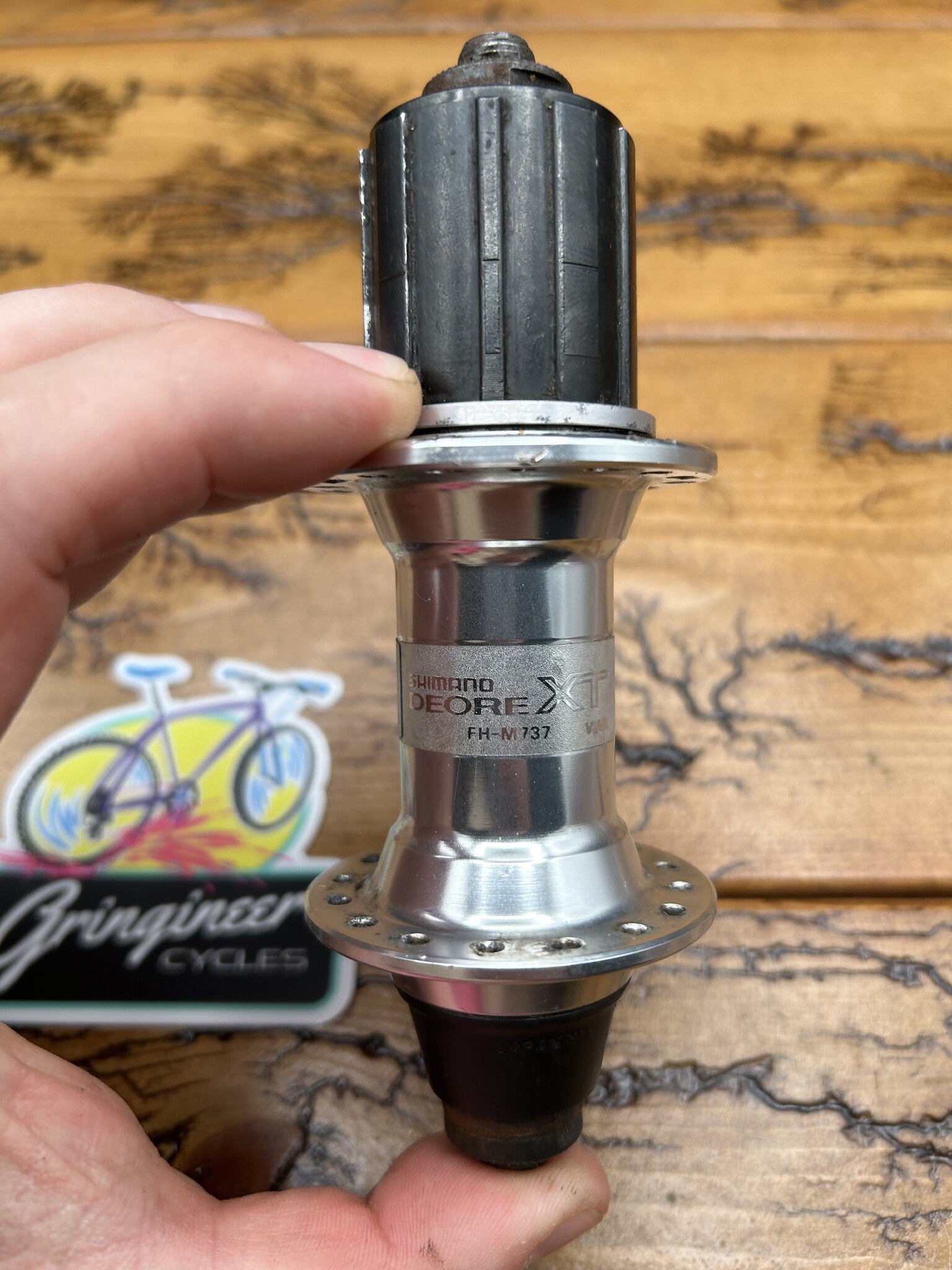Shimano Deore XT M737 32 Hole Rear Hub – Gringineer Cycles