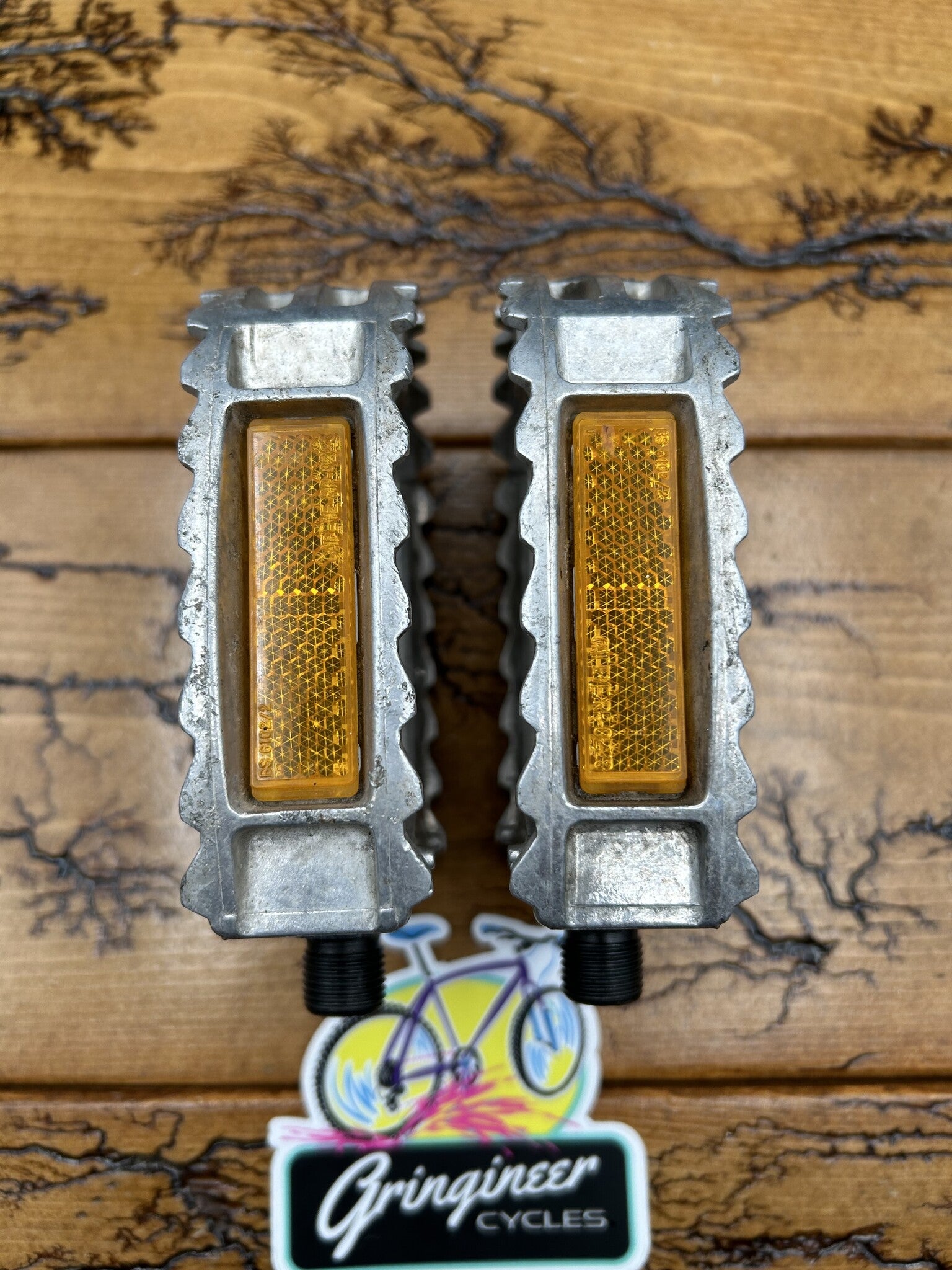 classic bicycle pedals SR SP-452 9/16 Pedals – Gringineer Cycles