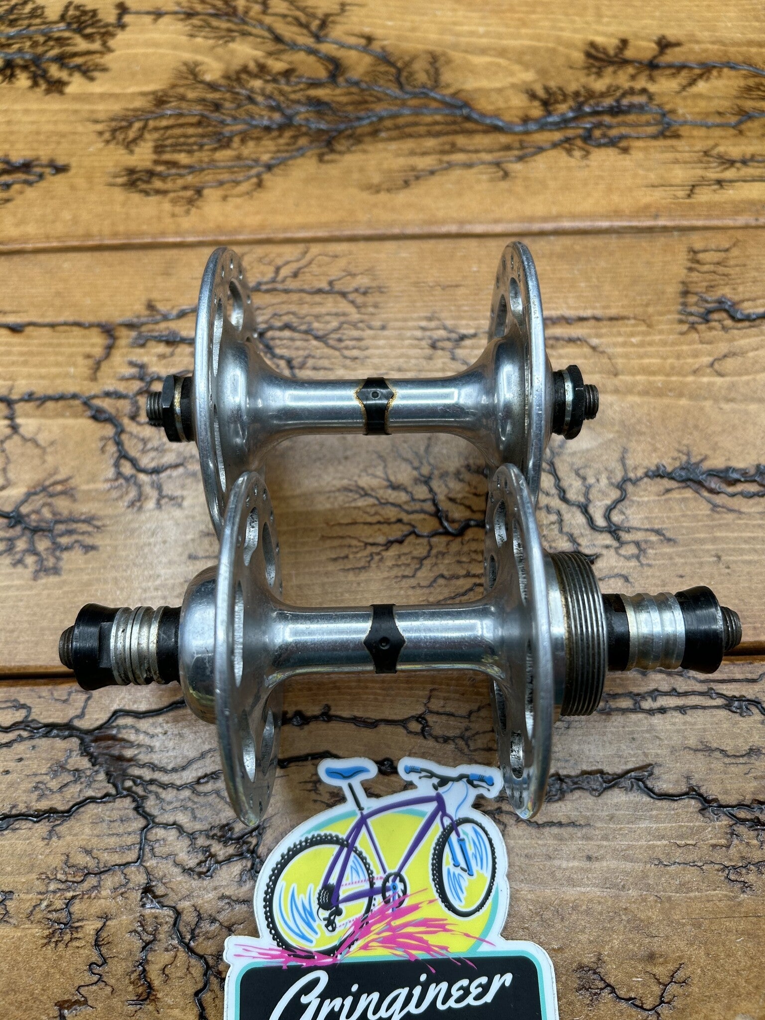 Campagnolo Record 1035 High Flange 36 Hole Hub Set – Gringineer Cycles