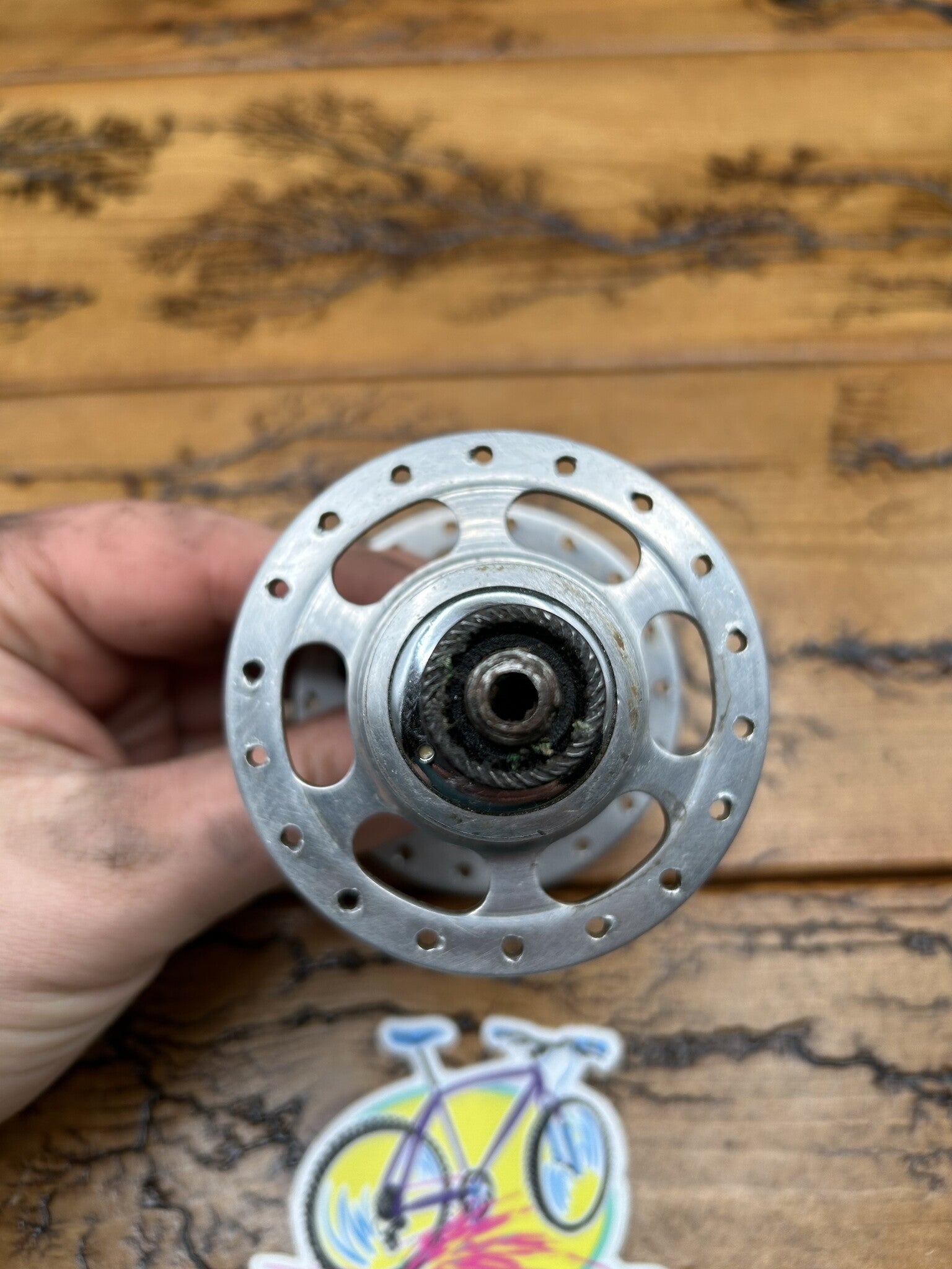 Campagnolo Record 1035 High Flange 36 Hole 120mm Rear Hub