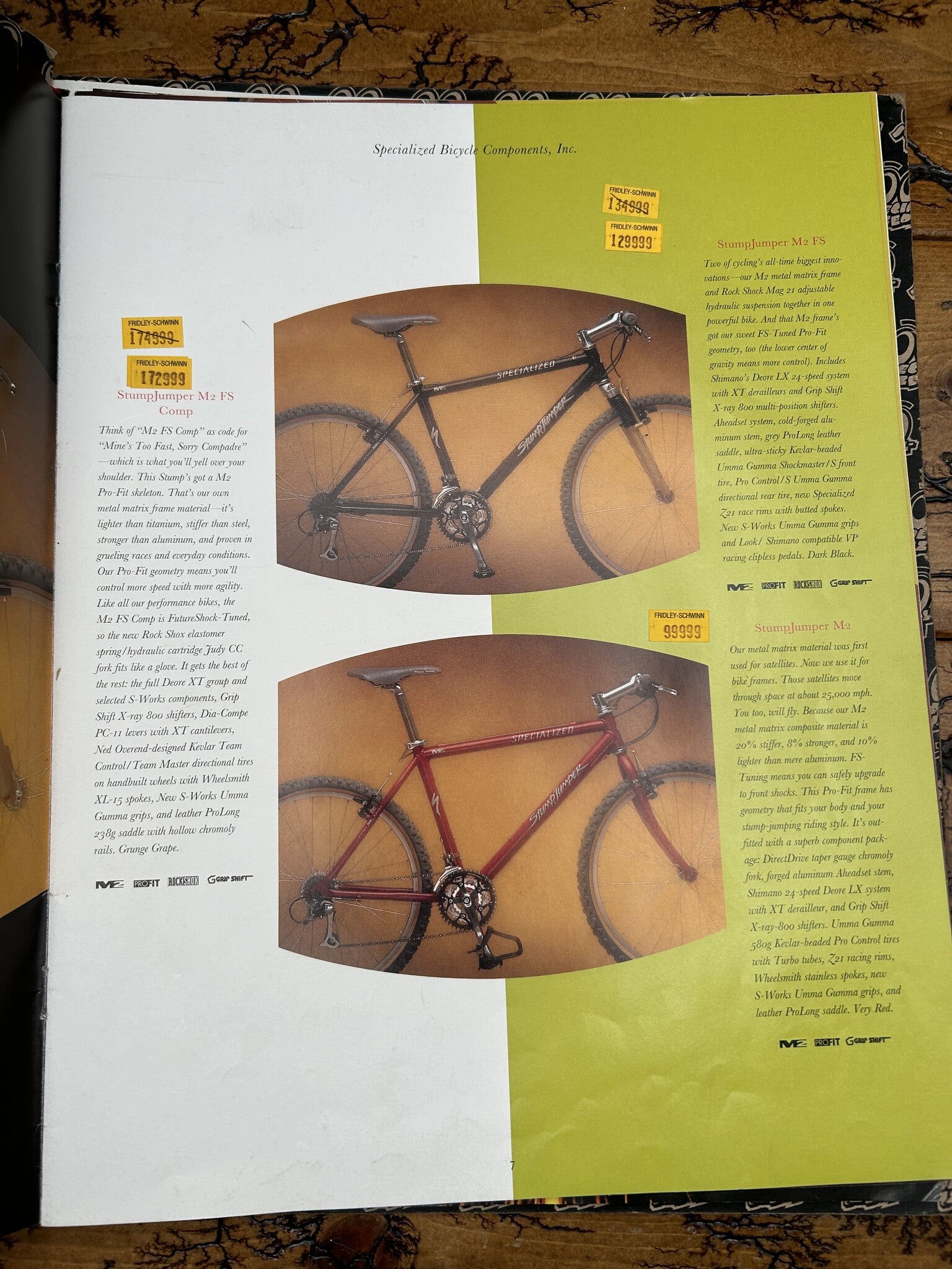 1995 Specialized Bicycle and Components Catalog – Gringineer Cycles