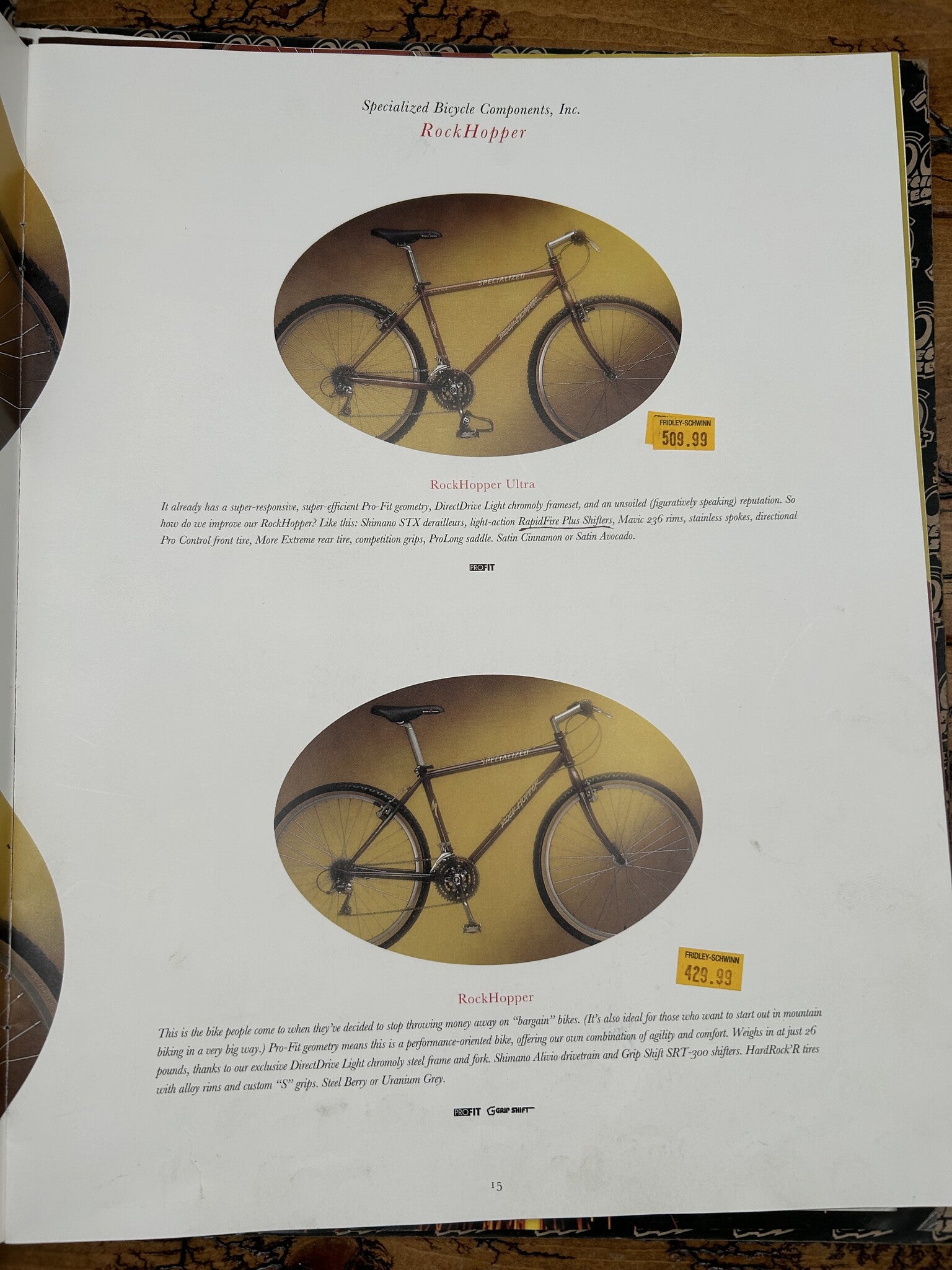 1995 Specialized Bicycle and Components Catalog – Gringineer Cycles