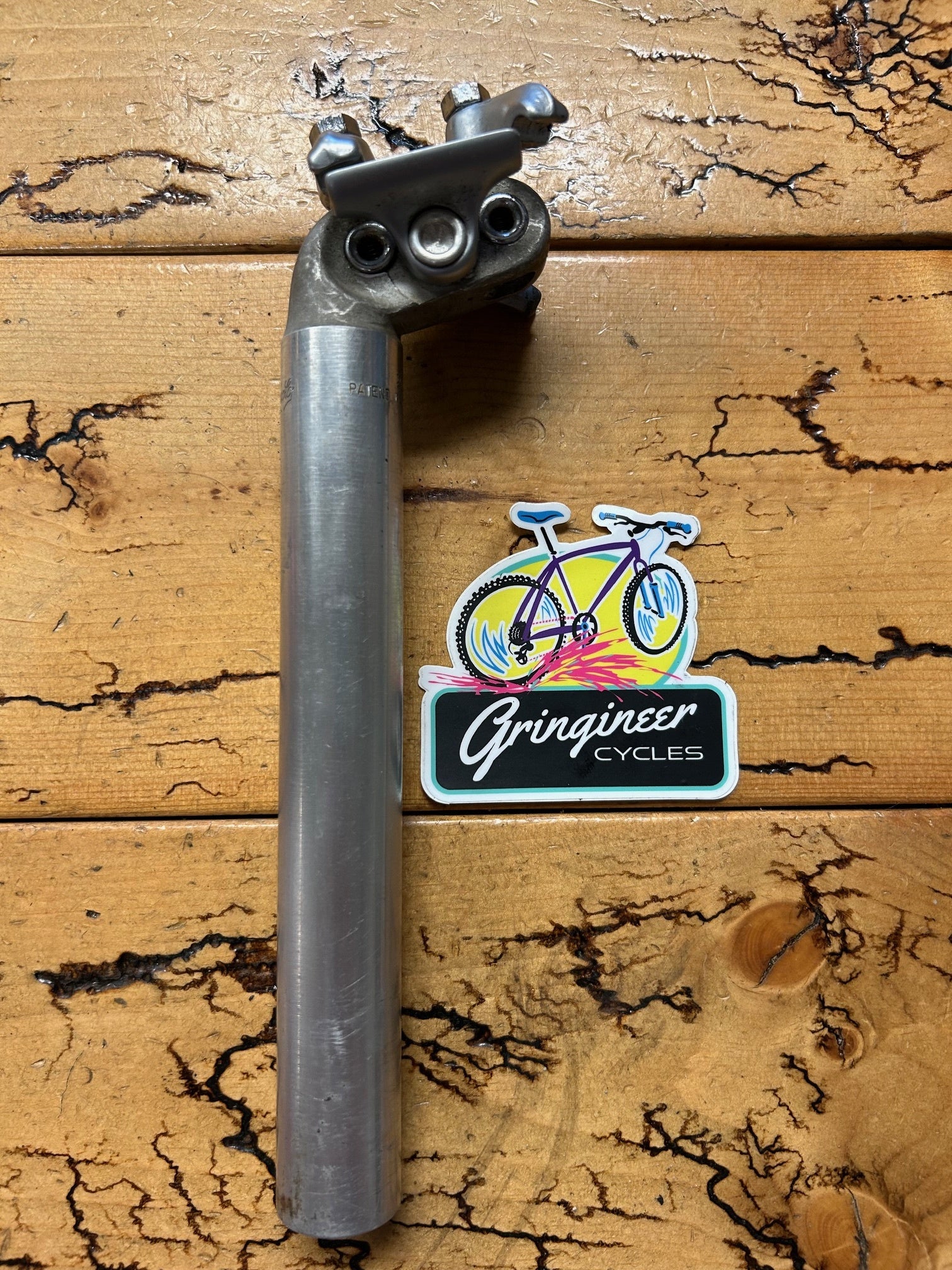 【希少】Campagnolo ROSSIN PANTO SEATPOST② Campagnolo 26.6mm 215mm Seatpost – Gringineer Cycles
