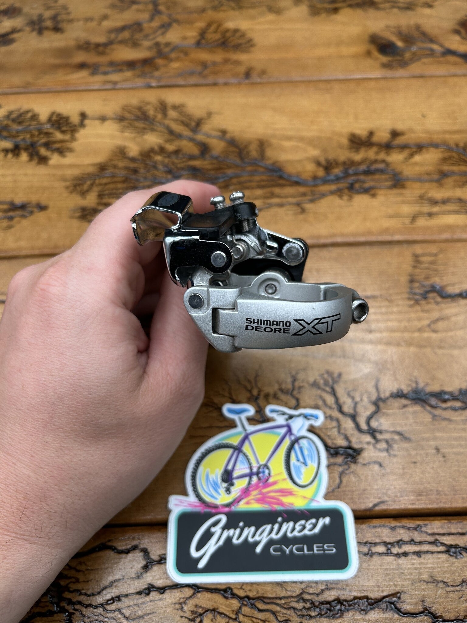 Shimano Deore XT FD-M750 34.9mm Bottom Pull Front Derailleur