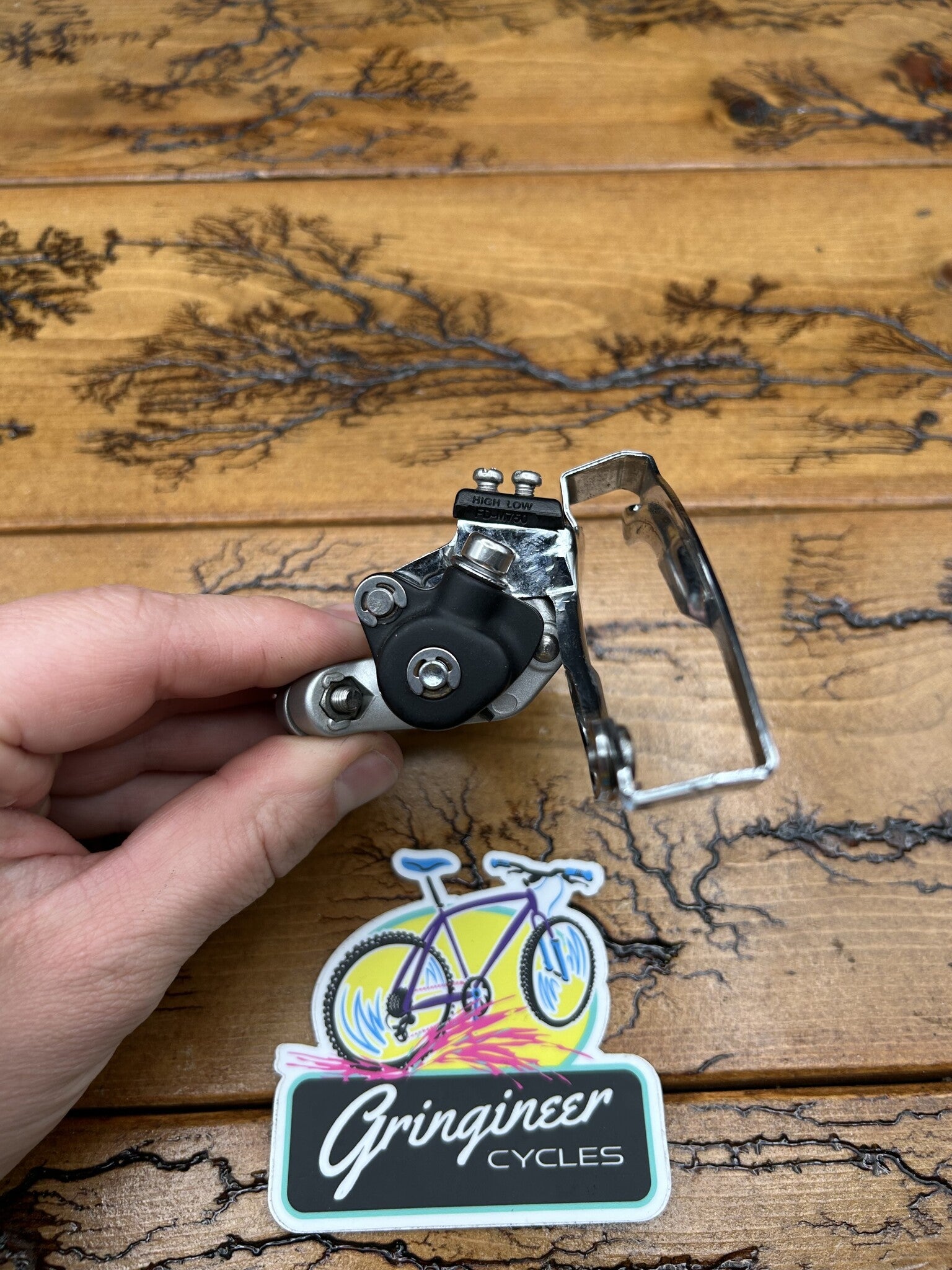 Shimano Deore XT FD-M750 34.9mm Bottom Pull Front Derailleur