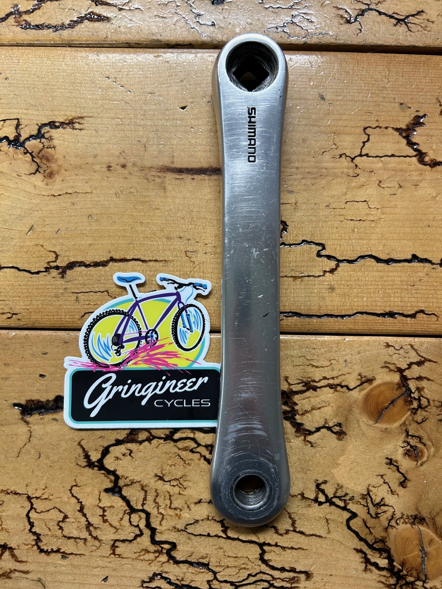 Shimano Deore XT FC-M730 180mm Left Crankarm – Gringineer Cycles