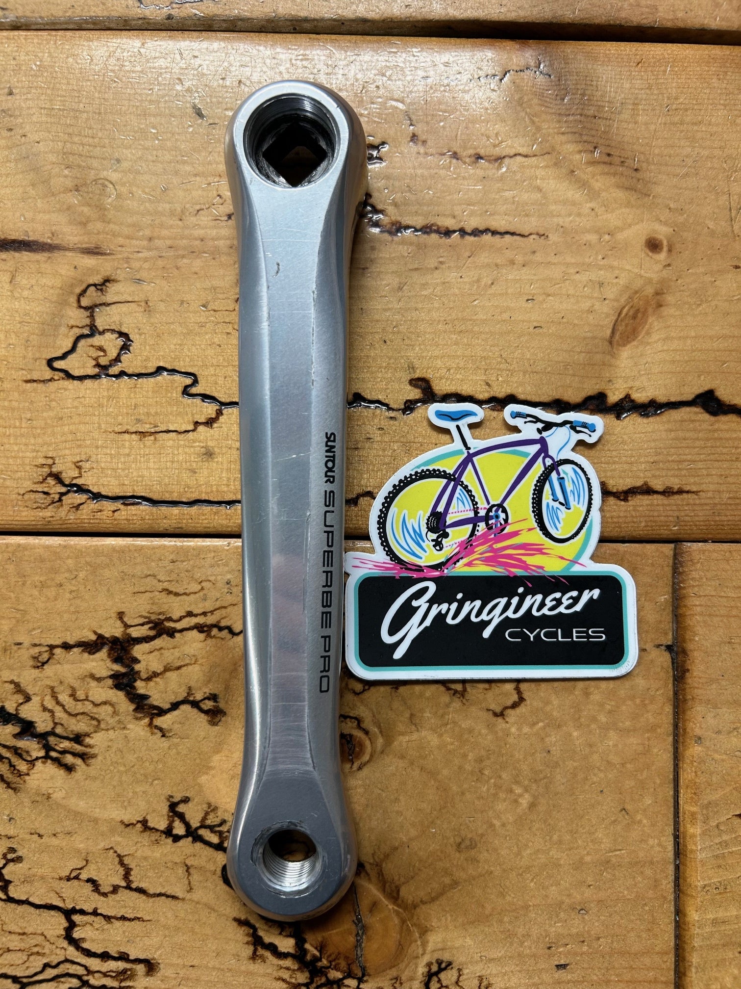 Suntour Superbe Pro 170mm Left Crankarm – Gringineer Cycles