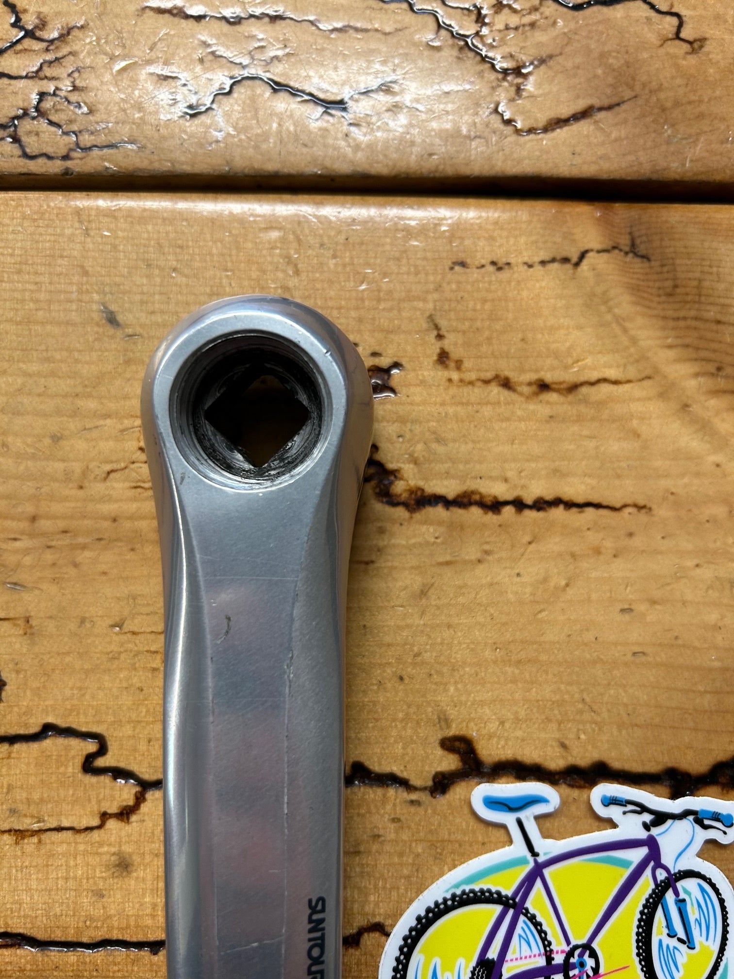 Suntour Superbe Pro 170mm Left Crankarm – Gringineer Cycles