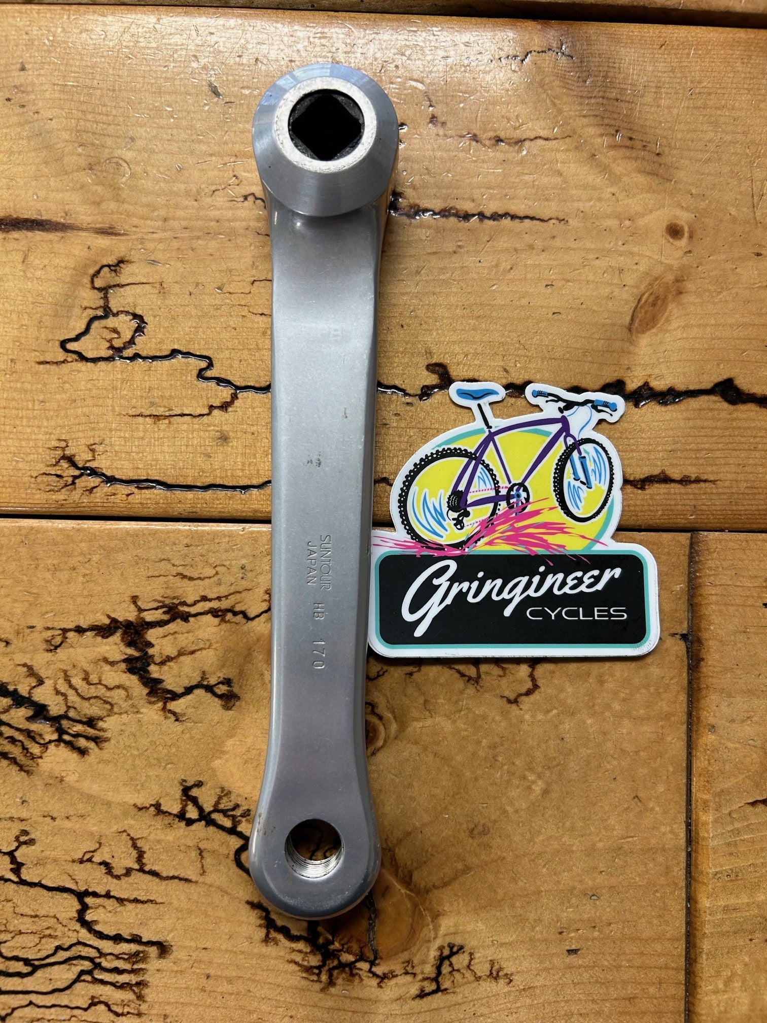 Suntour Superbe Pro 170mm Left Crankarm – Gringineer Cycles