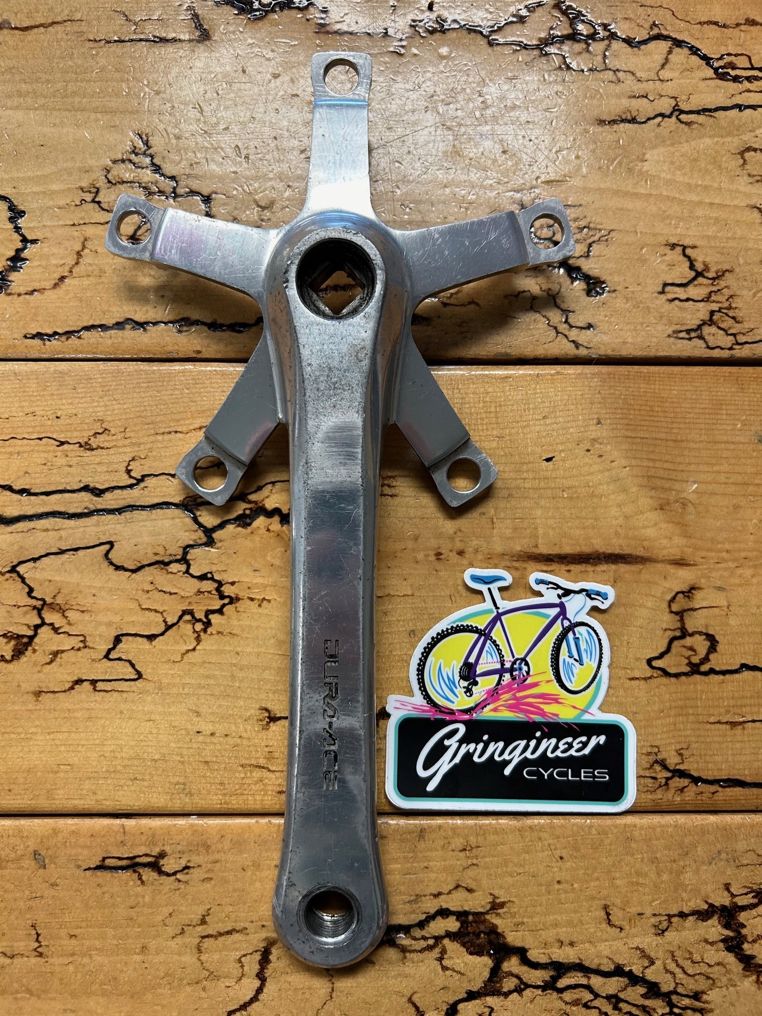 Shimano Dura Ace FC-7402 175mm Right Crankarm – Gringineer Cycles