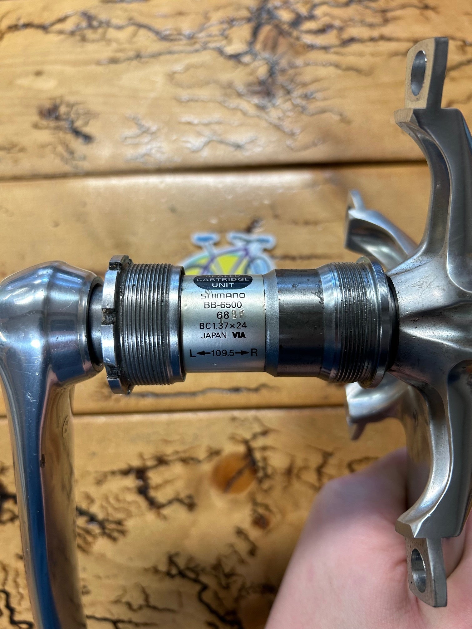 SHIMANO シマノ ULTEGRA FC-6500 クランクアーム175mm SHIMANO シマノ ULTEGRA FC-6500 クランクアーム175mm SHIMANO シマノ