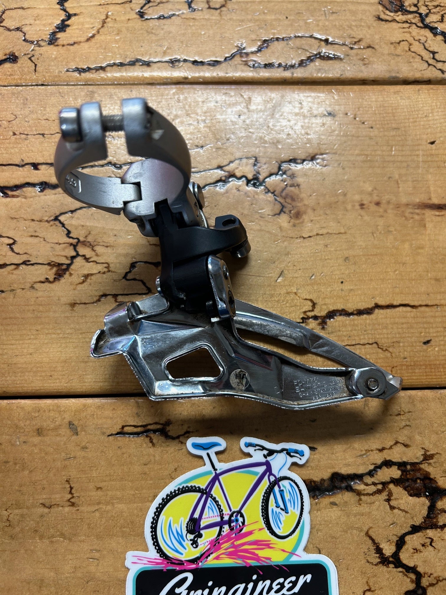 Shimano Deore XT FD-M751 34.9mm Top Pull Front Derailleur