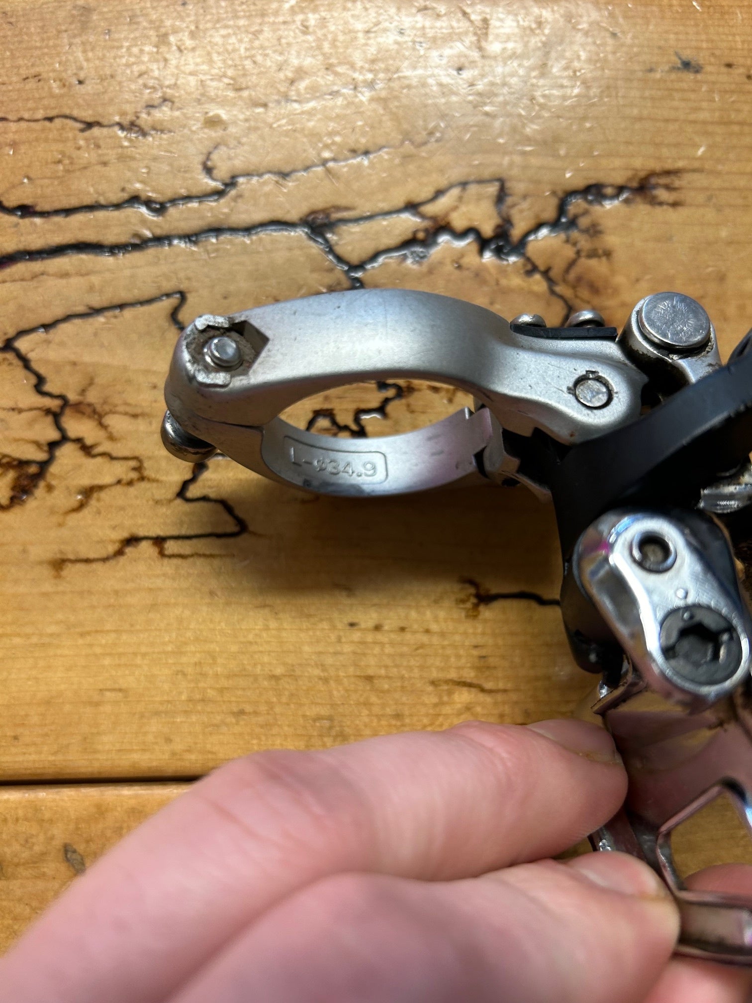 Shimano Deore XT FD-M751 34.9mm Top Pull Front Derailleur