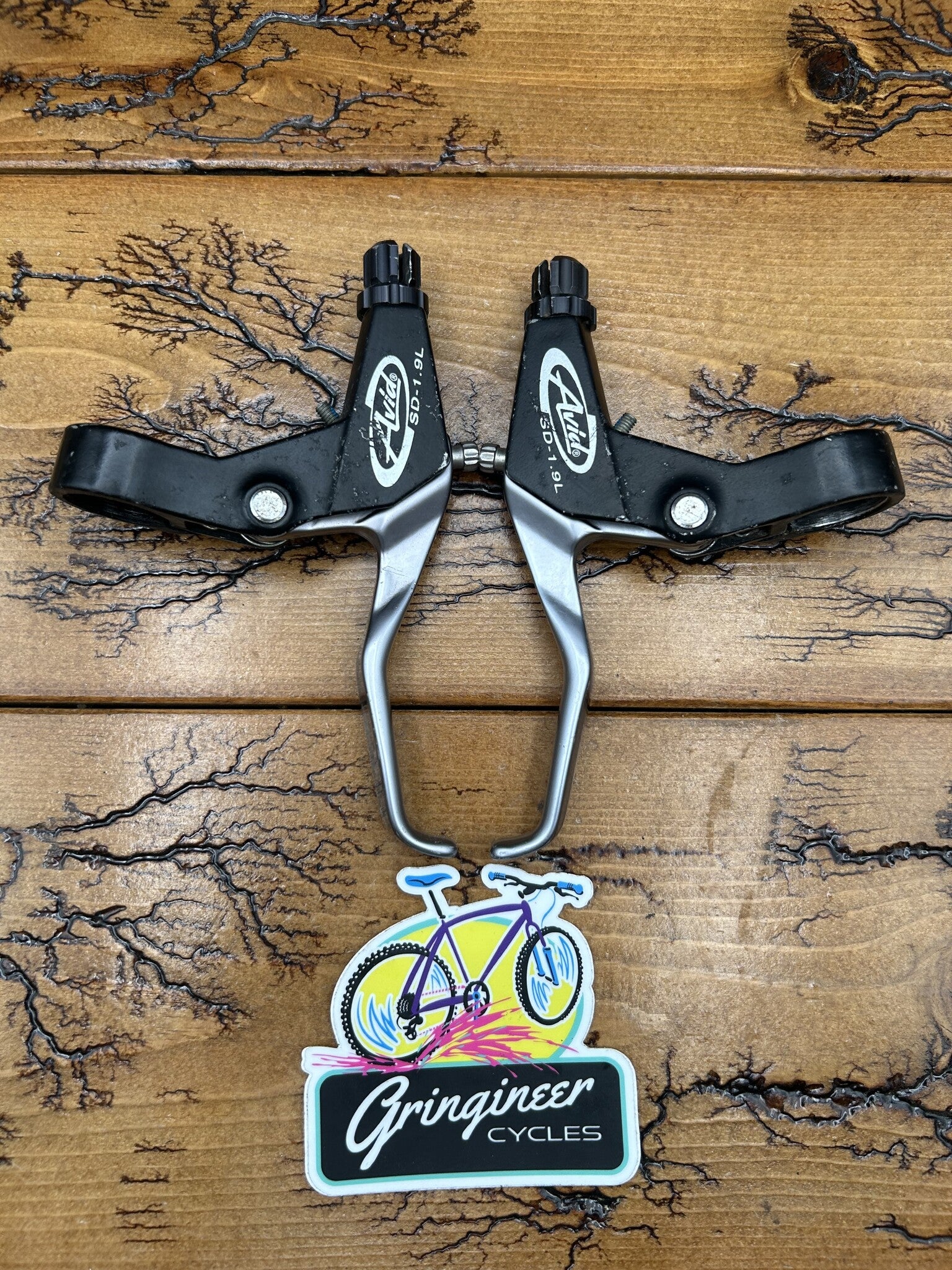 Avid SD-1.9L Black Brake Lever Set – Gringineer Cycles