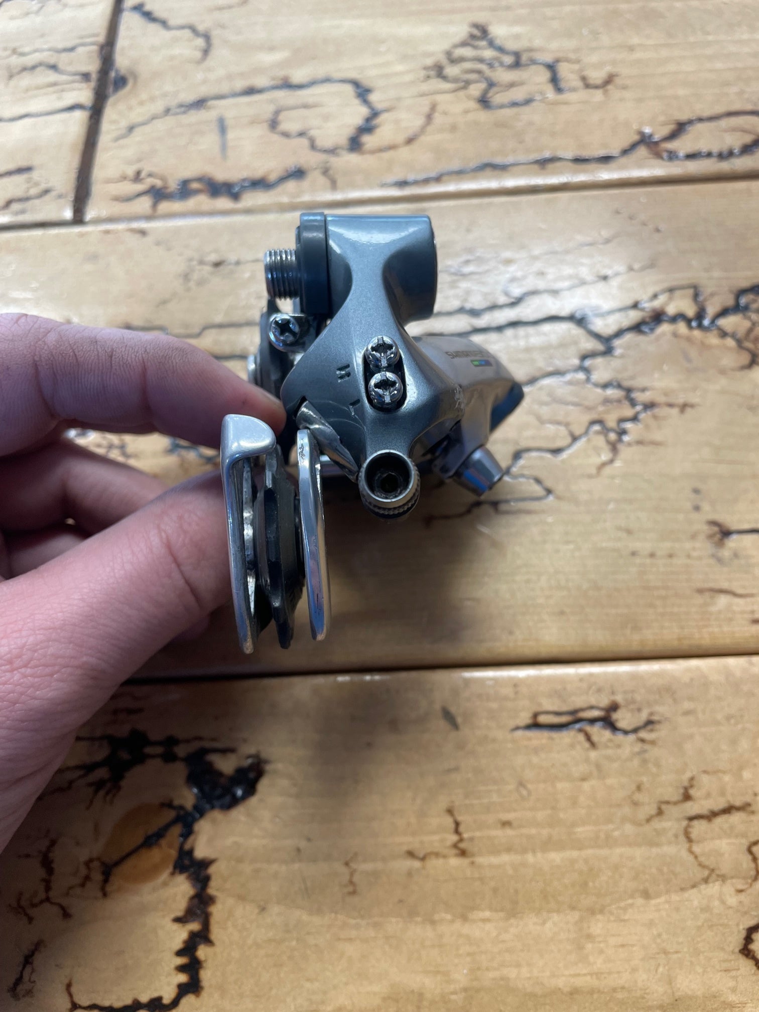 Shimano 600 Tri Color RD-6401 Short Cage Rear Derailleur