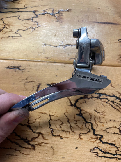 NOS SHIMANO 105 FRONT DERAILLEUR FD-5500 1999 NOS SHIMANO 105 FRONT DERAILLEUR FD-5500 1999