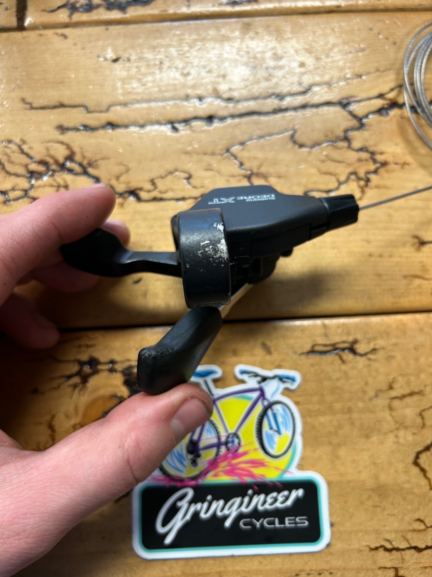 Shimano Deore XT SL-M739 Left 3x Shifter – Gringineer Cycles