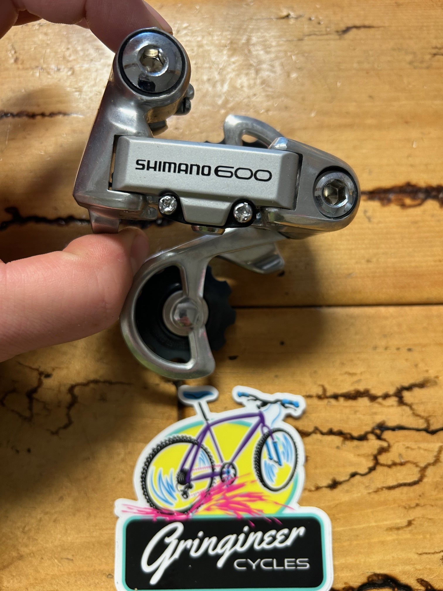 Shimano 600 RD-6207 Rear Derailleur NOS – Gringineer Cycles