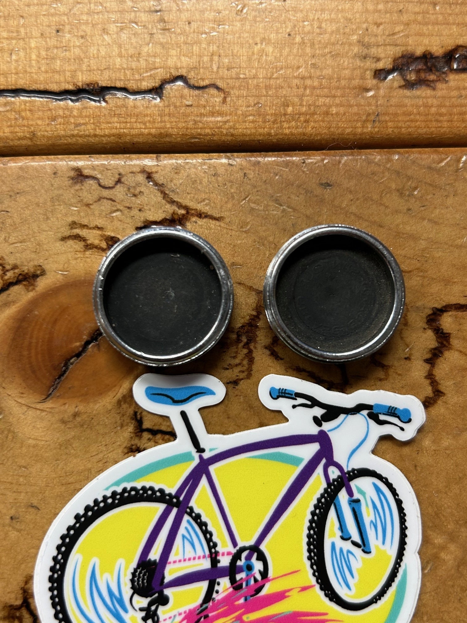 Suntour WTB Grease Guard Crank Bolt Covers / Dust Caps