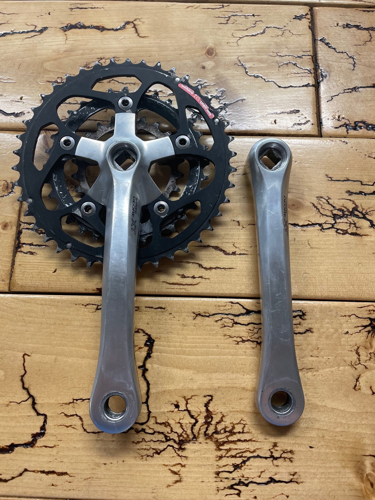 Shimano Deore XT FC-m737 42/32/22 175mm – Gringineer Cycles