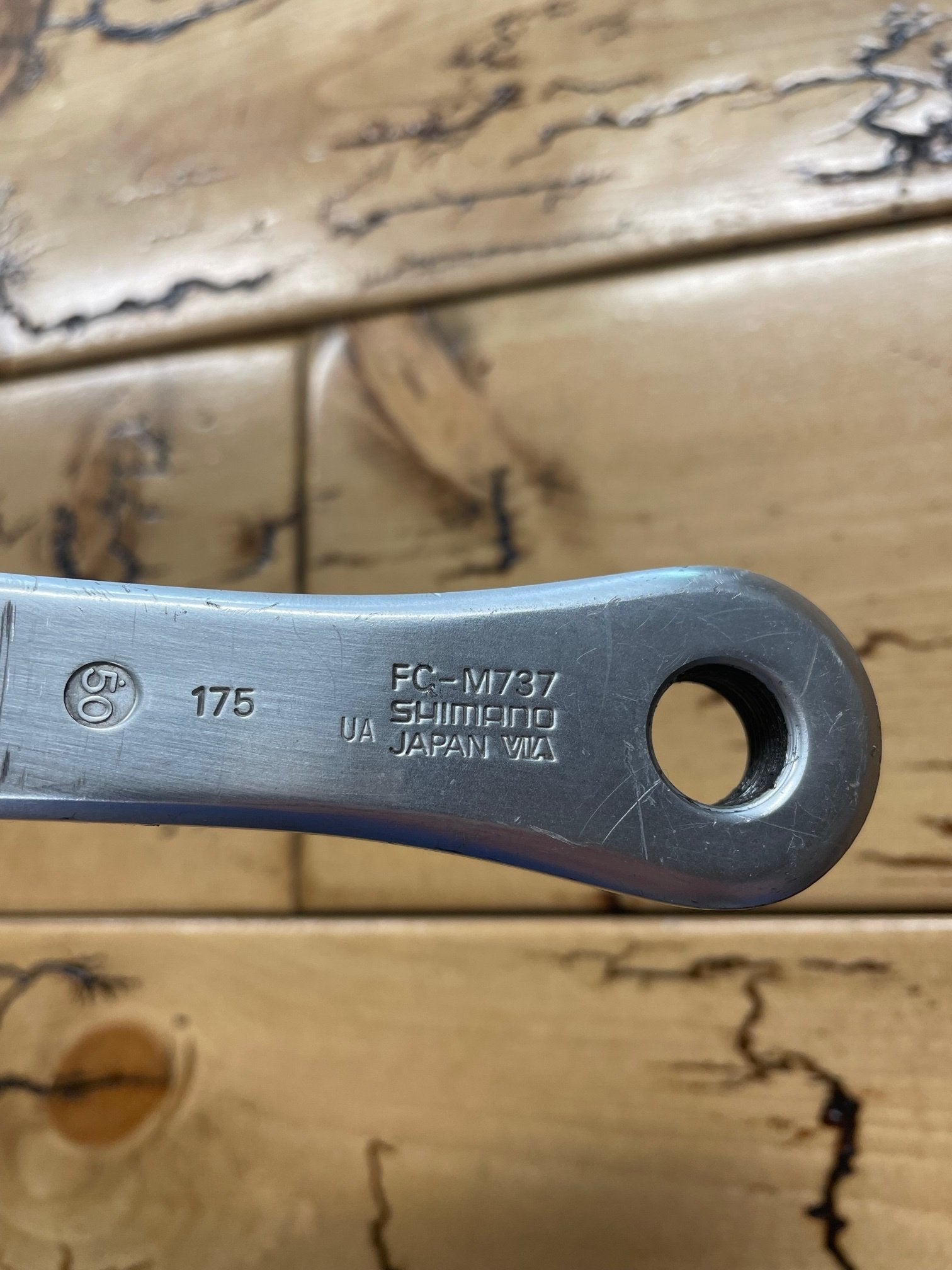 Shimano Deore XT FC-m737 42/32/22 175mm – Gringineer Cycles