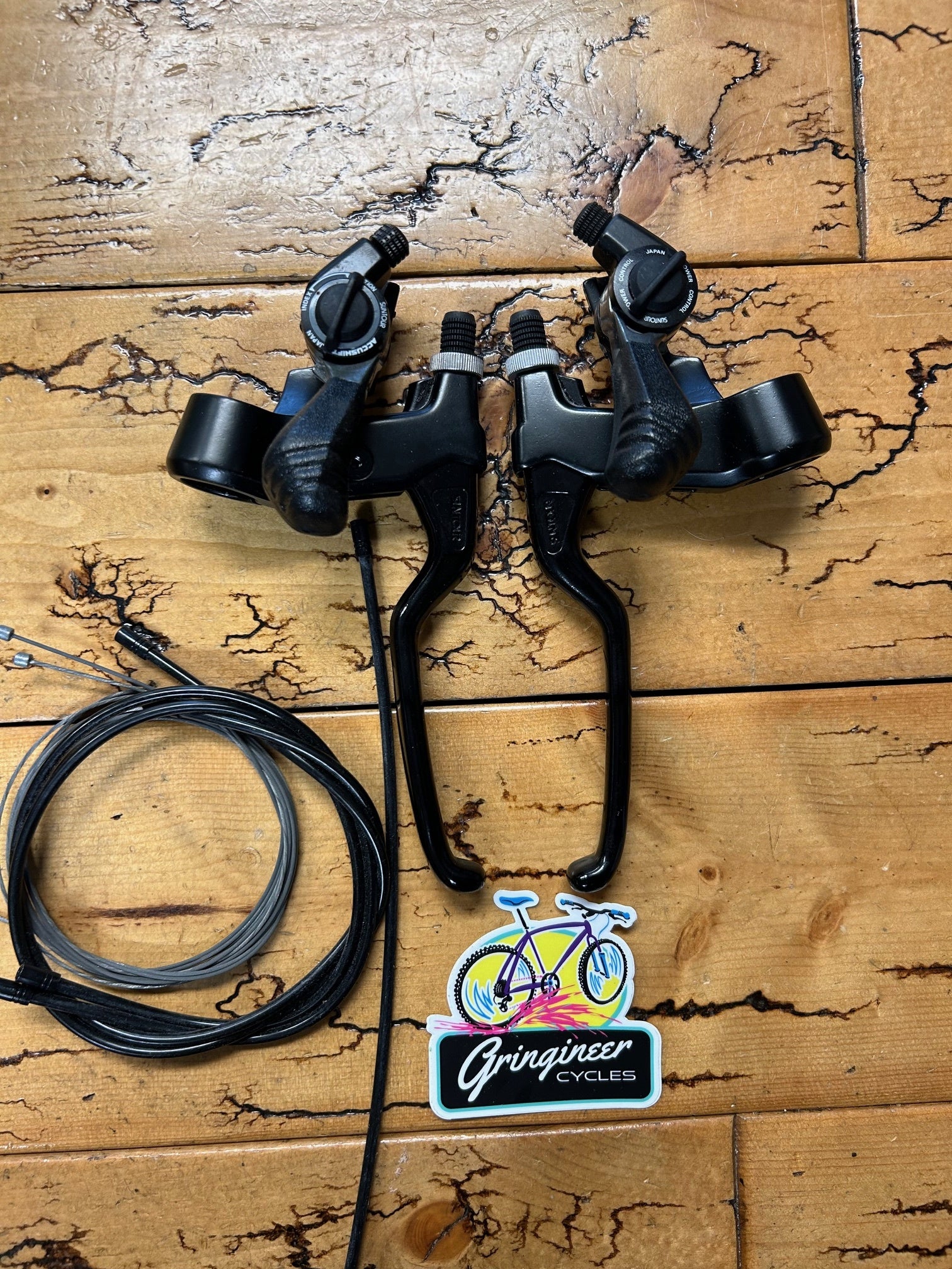 Suntour XCD 6000 Combination Lever and Shifter Set CL-XD00 NOS