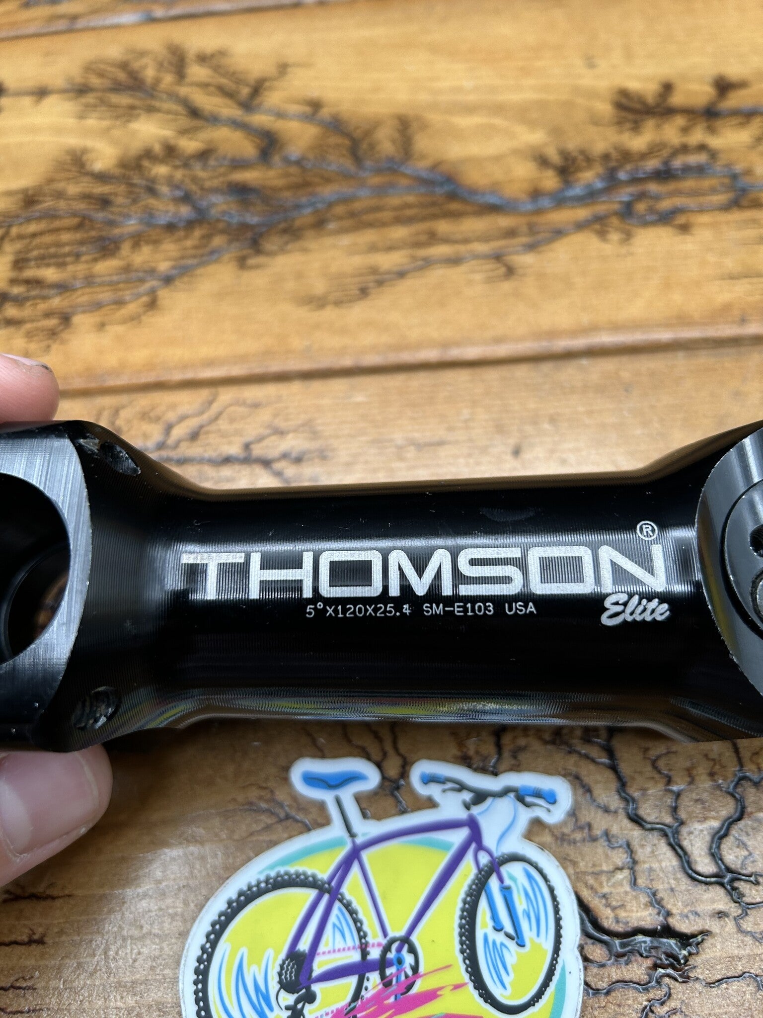 Thomson Elite 120mm 5 Degree 25.4mm 1 1/8 Stem – Gringineer Cycles