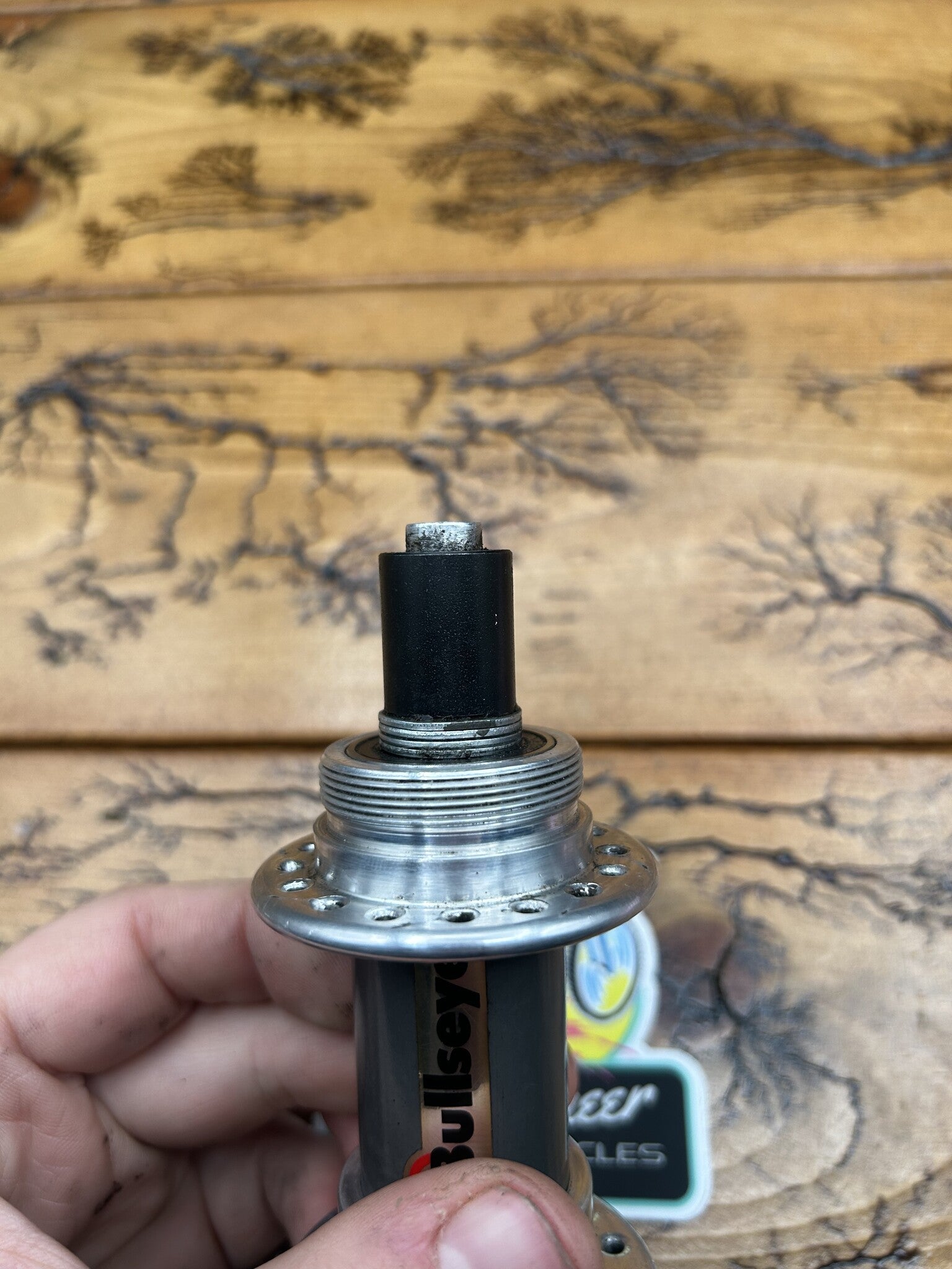 Bullseye Silver and Gray 32 Hole 126mm Rear Hub – Gringineer Cycles