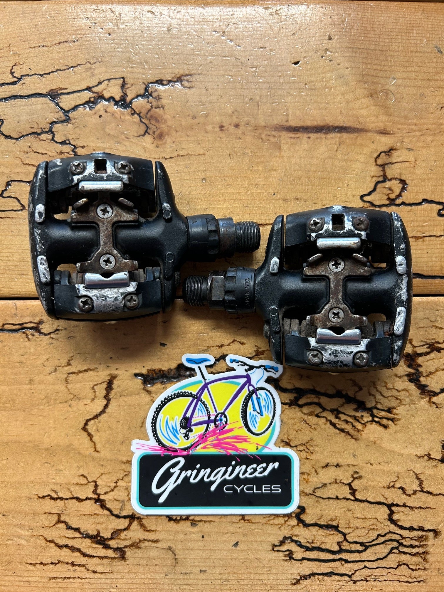 Haut Pédale Pédales Vtt Shimano Deore XTR PD-M737 SPD sans Clips m900 m730 Rétro