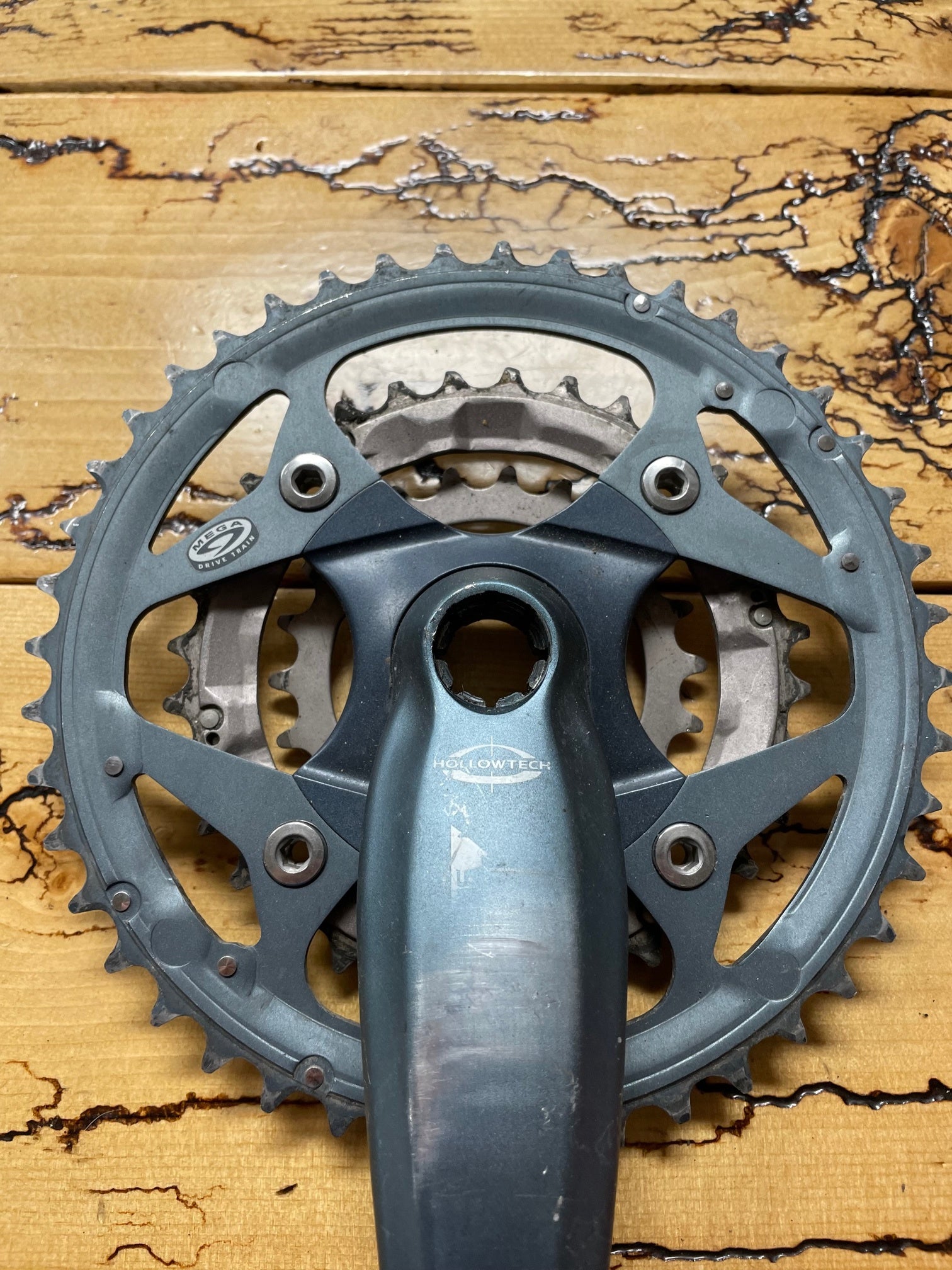 Shimano Deore LX FC-M572 44/32/22 175mm Crankset – Gringineer Cycles